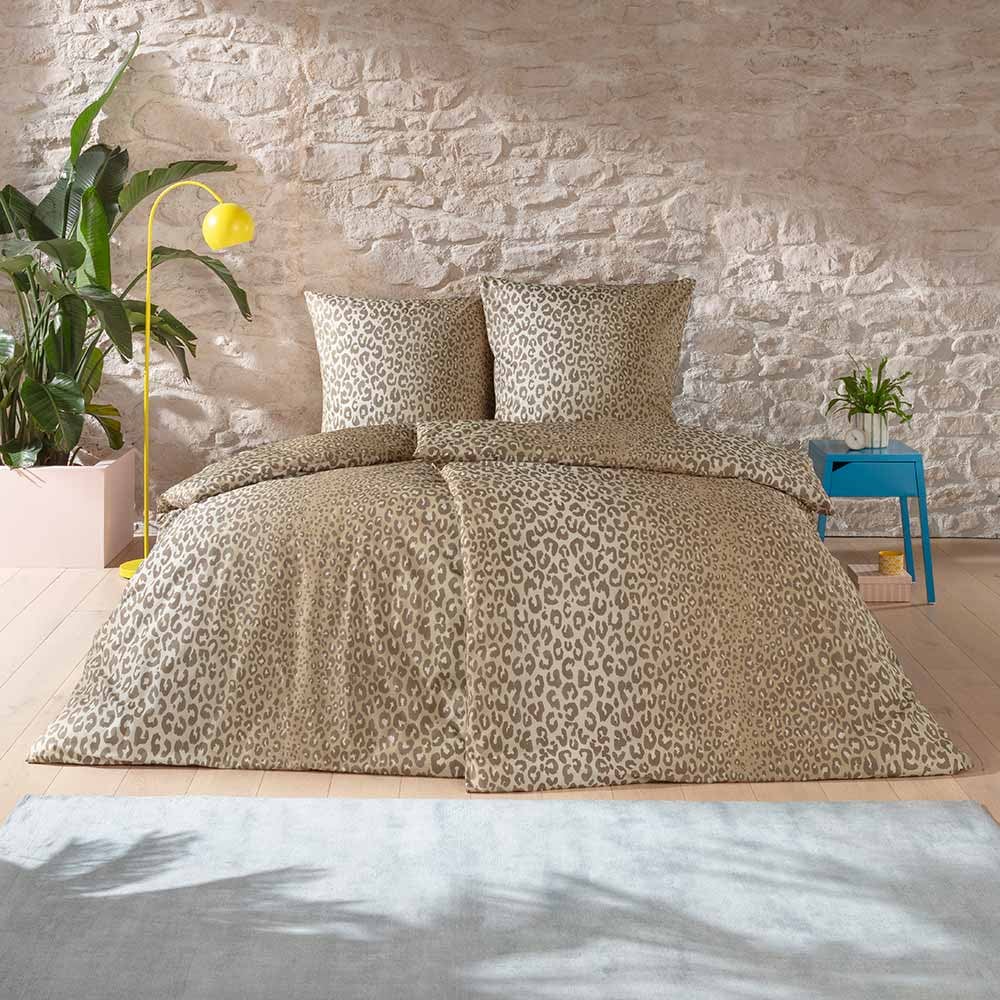 Estella Bettwäsche »Lionel« 2 tlg. Feinster Mako-Satin aus 100% Baumwolle