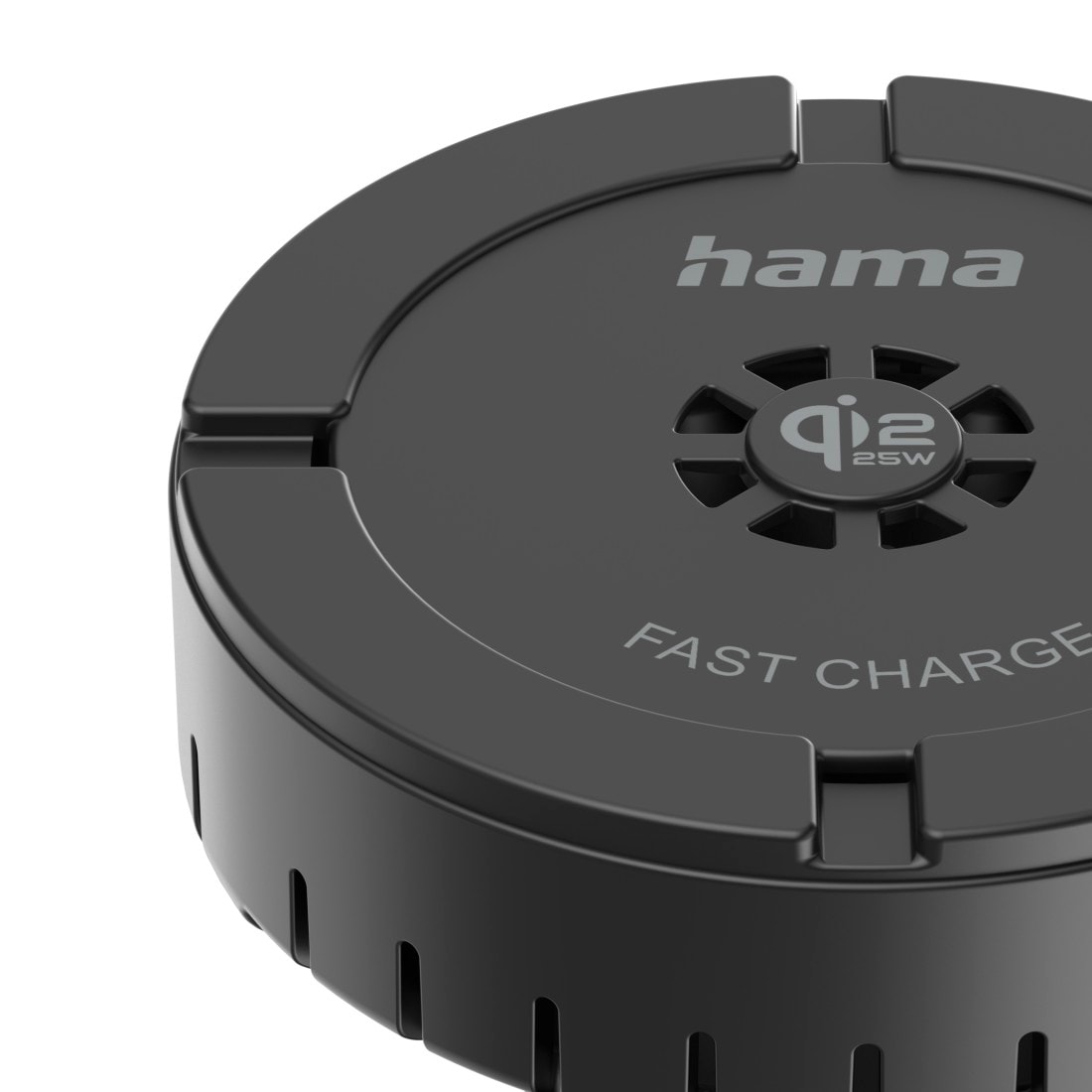 Hama Wireless Charger »Qi2 25W Wireless Ladegerät magnetisch mit Standfunktion« Qi2 25W, magnetisch, Standfunktion, Luftkühlung, USB-C