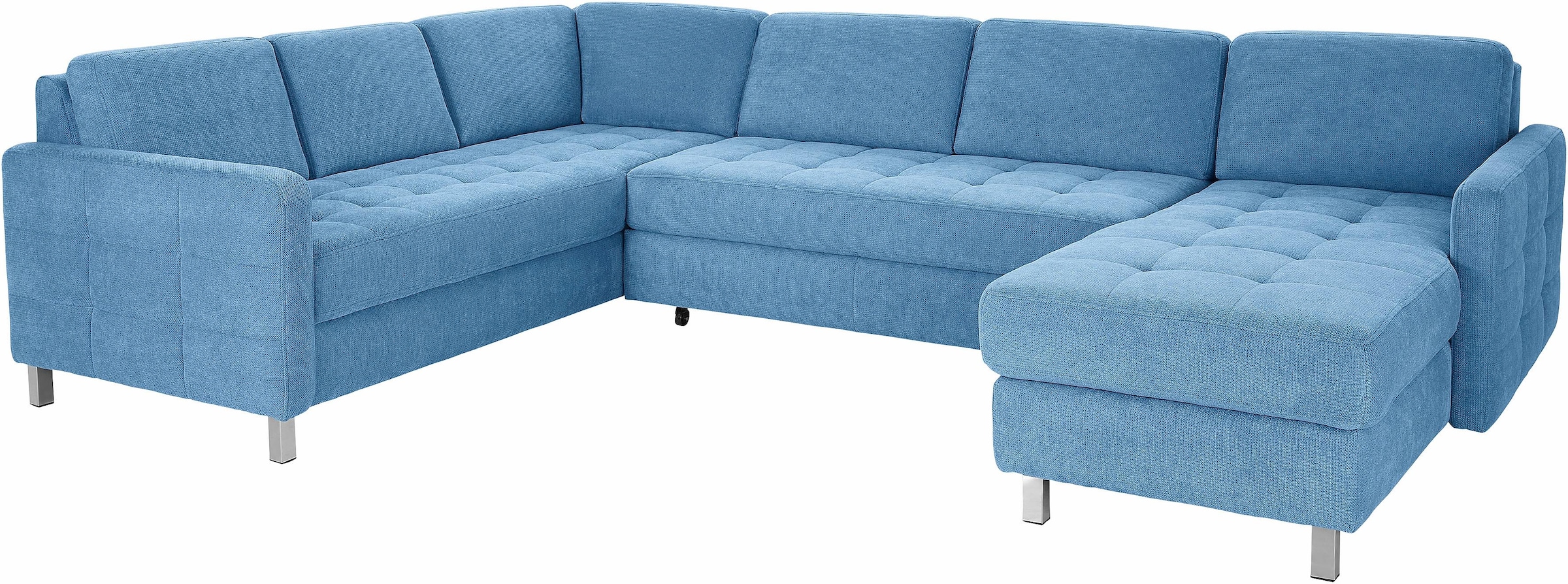 sit&more Wohnlandschaft Pablo U-Form, wahlweise mit Bettfunktion und Bettkasten
