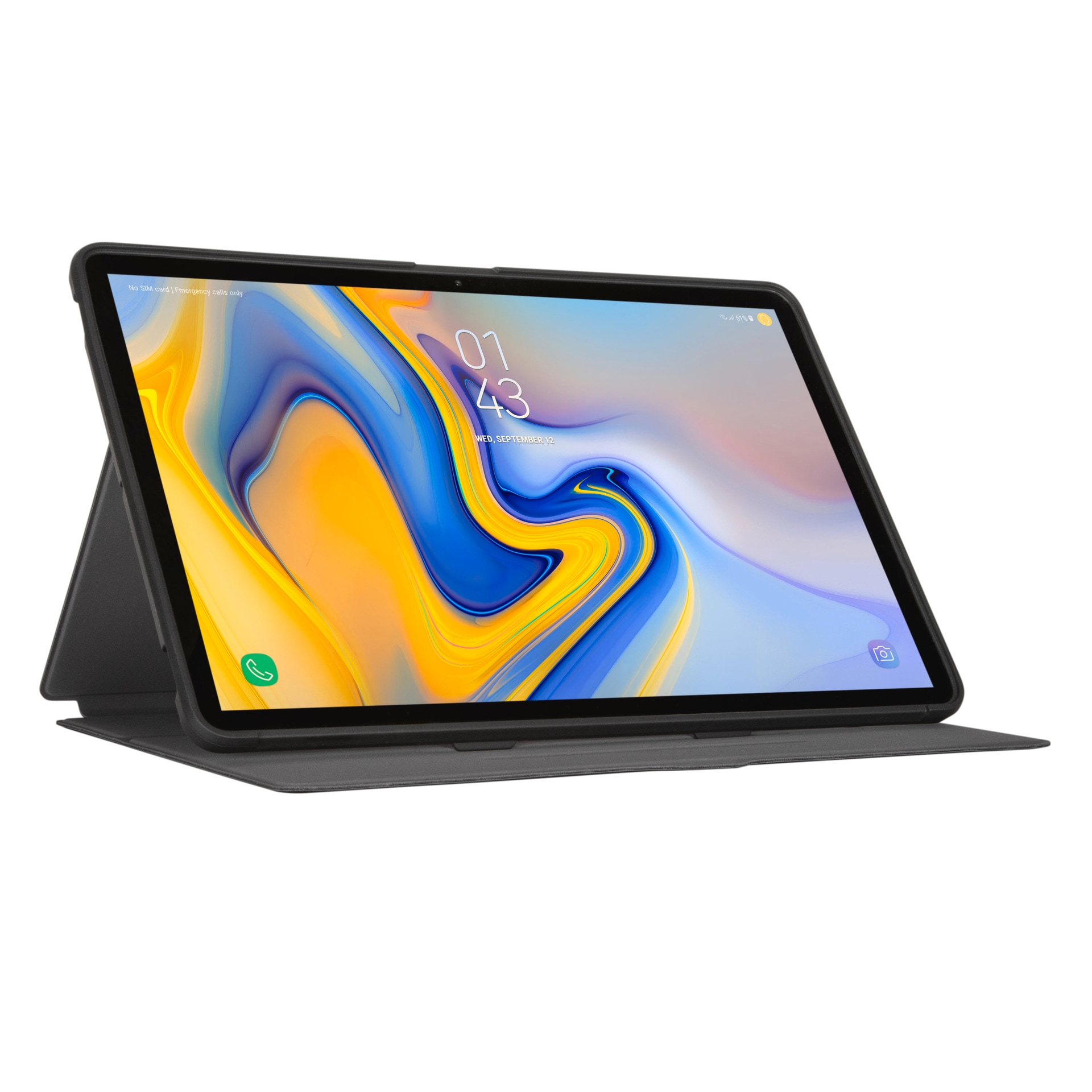 Targus Tablet-Hülle »Click-In Hülle - TabS7 Plus/ S7 FE u. 5G 12.4”«, Galaxy Tab S7-Galaxy Tab S7 FE