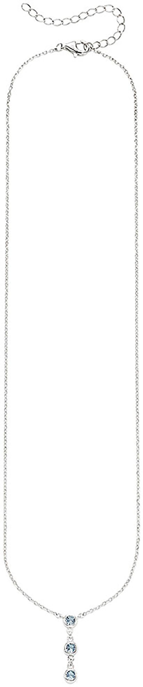 HECHTER PARIS Kette mit Anhänger »Schmuck Geschenk Silber 925 Halsschmuck Halskette mit Anhänger«, mit Zirkonia (synth.)