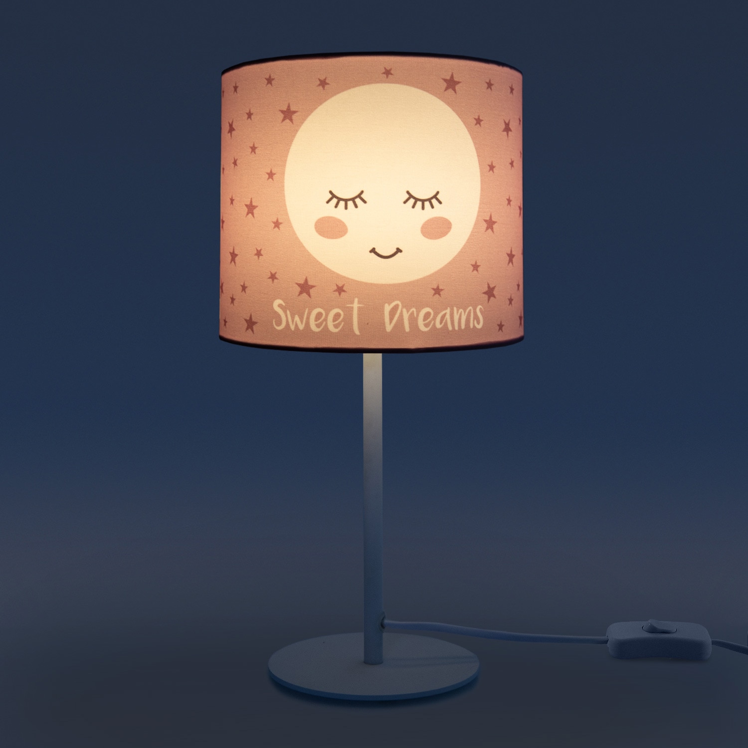 Paco Home Tischleuchte »Aleyna Tischleuchte mit 1 E14 Lampe kaufen Mond-Motiv, 103«, flammig-flammig, Kinderzimmer Kinderlampe online LED