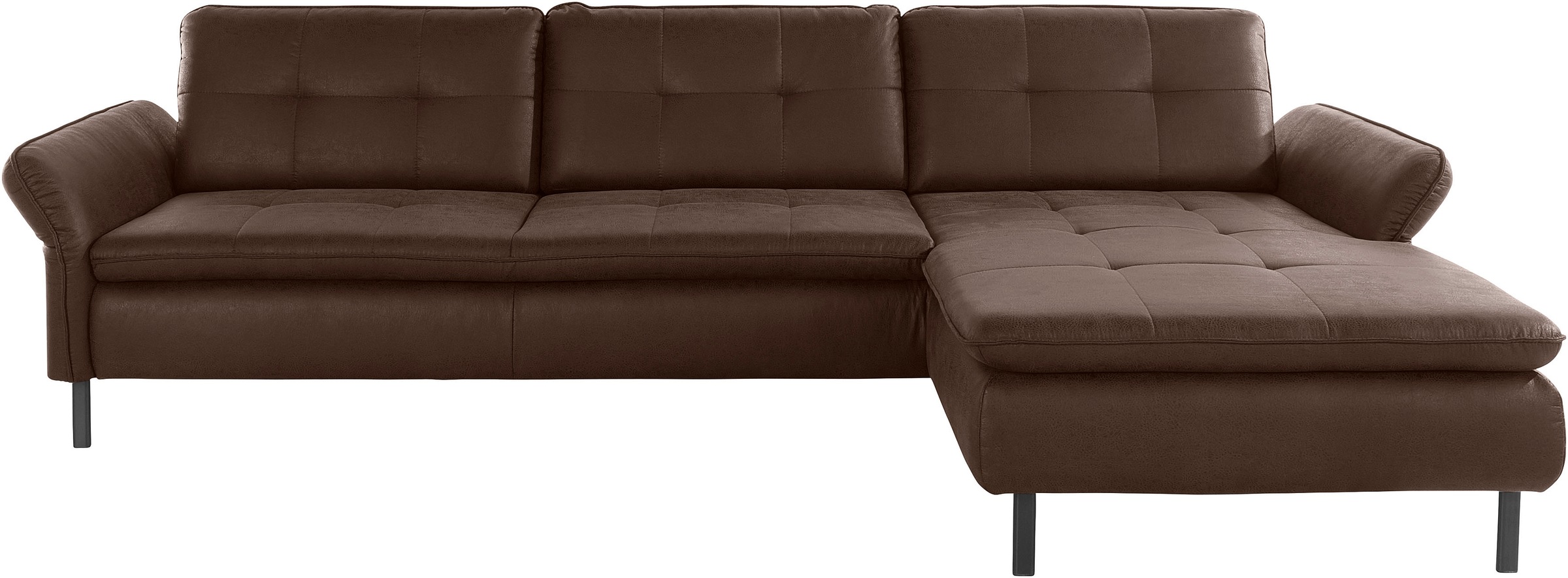INOSIGN Ecksofa »Birkholm L-Form«, Armlehnverstellung, auch in Easy Clean Bezug - mit Wasser zu reinigen