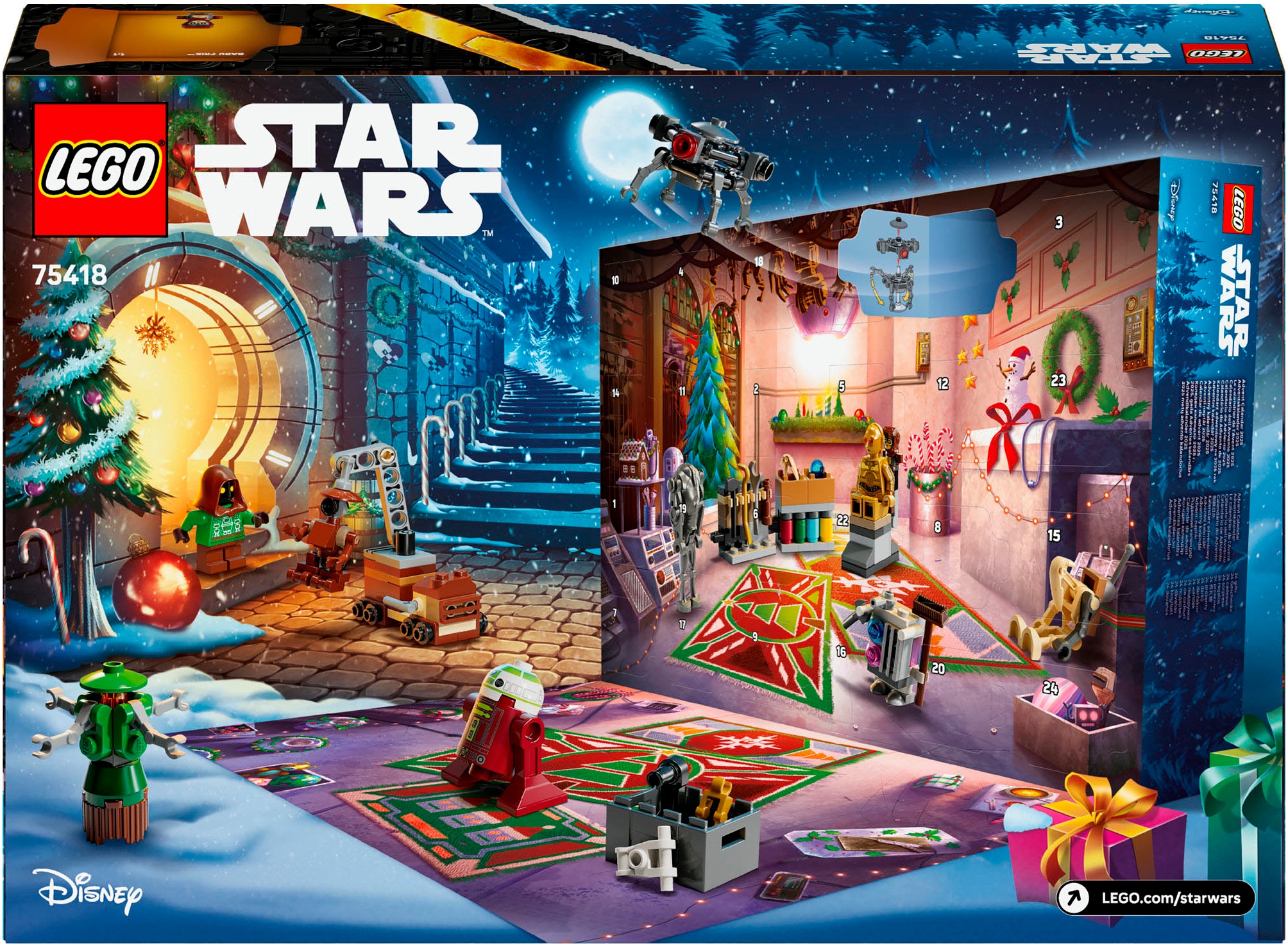 LEGO® Spielzeug-Adventskalender »Spielbausteine, (75418), LEGO Star Wars™« ab 6 Jahren Made in Europe