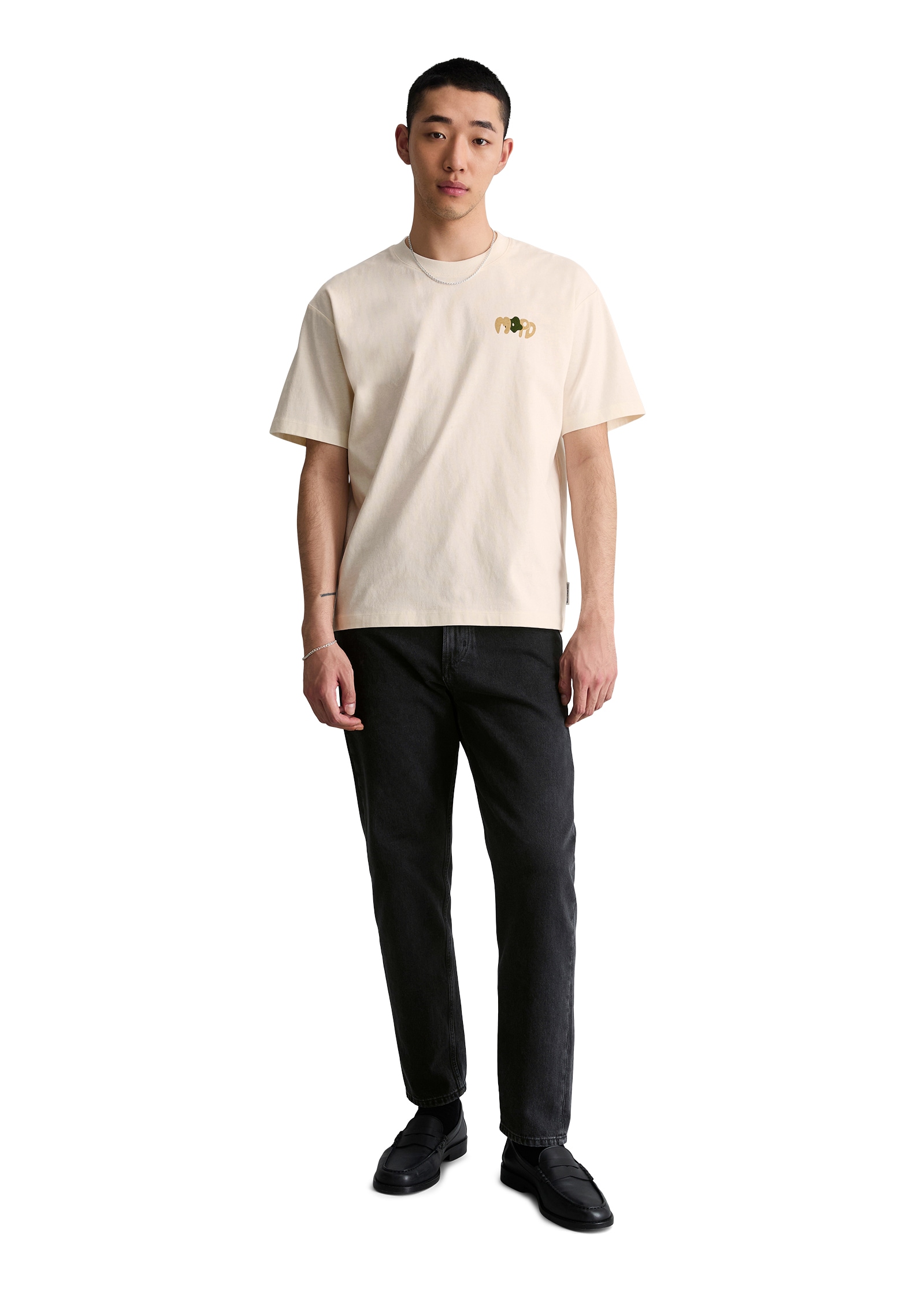 Marc O'Polo DENIM T-Shirt relaxed mit großem Rückenprint