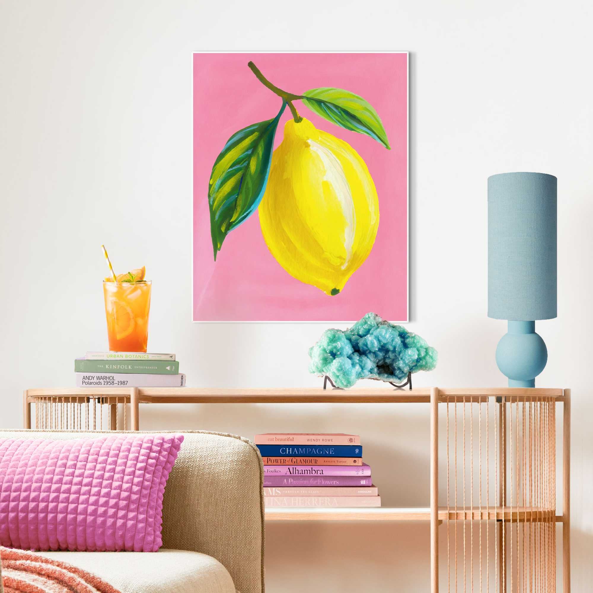 Reinders! Bild mit Rahmen »Juicy Lemon«