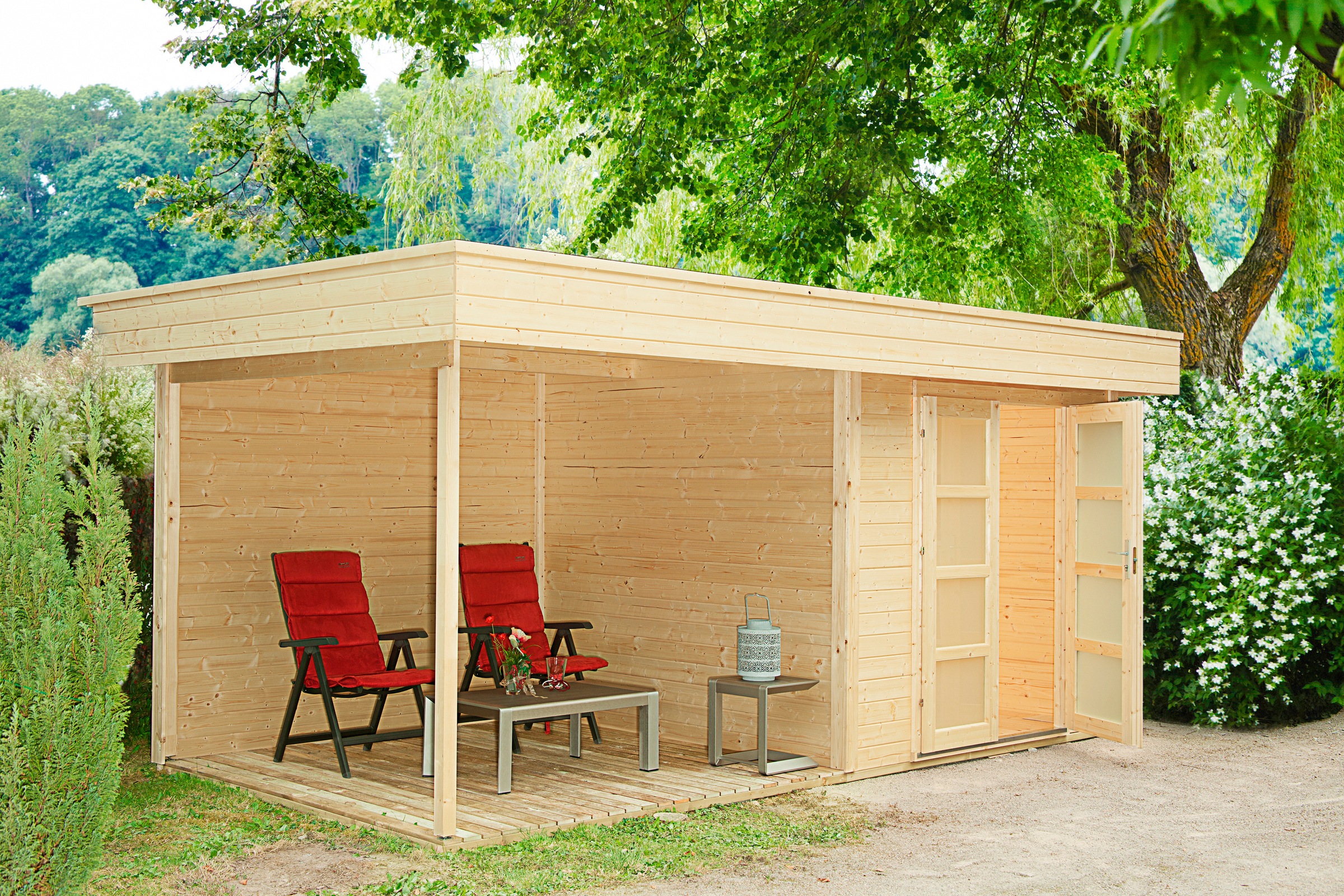 Wolff Gartenhaus »Varianta A«, (Set)
