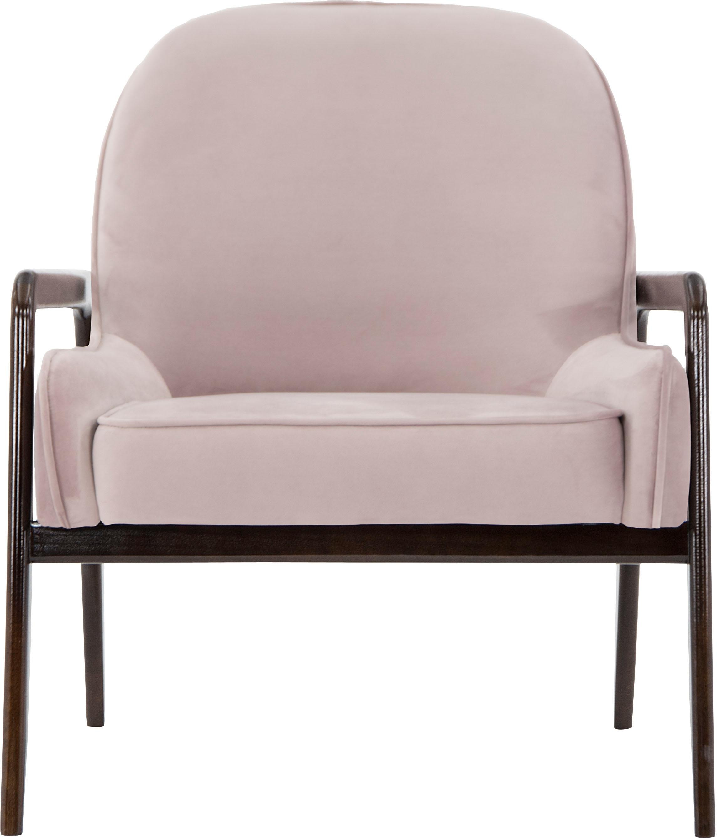 Home affaire Sessel »Braga« wahlweise mit Gestell aus Eiche in dunkel oder günstig online kaufen