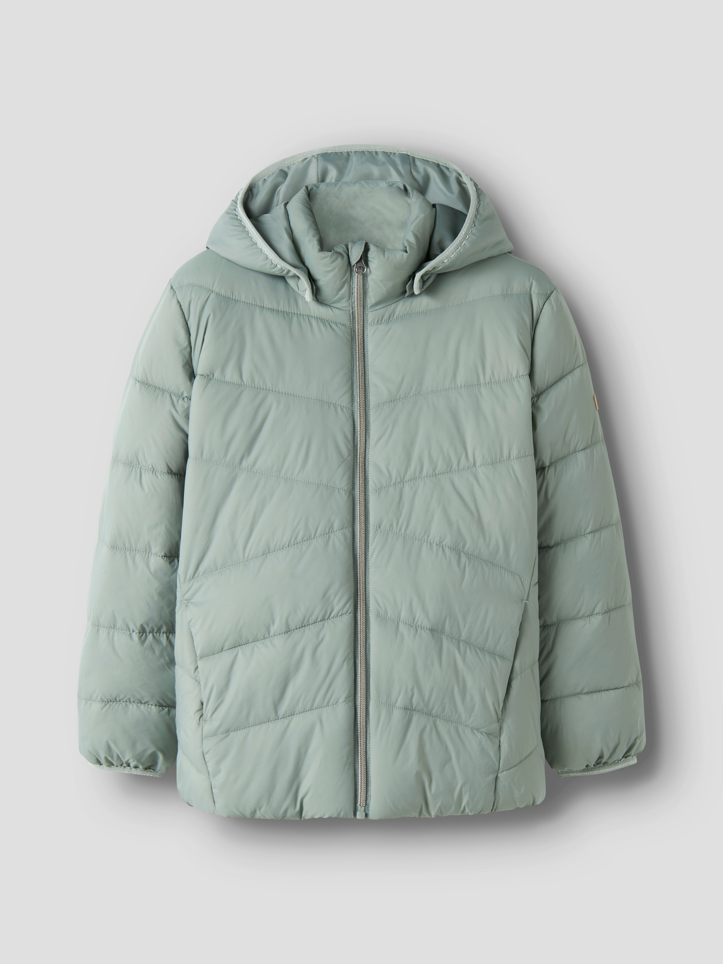 Name It Steppjacke »NKFMARBLE JACKET PB1« mit Kapuze Kunstfaser