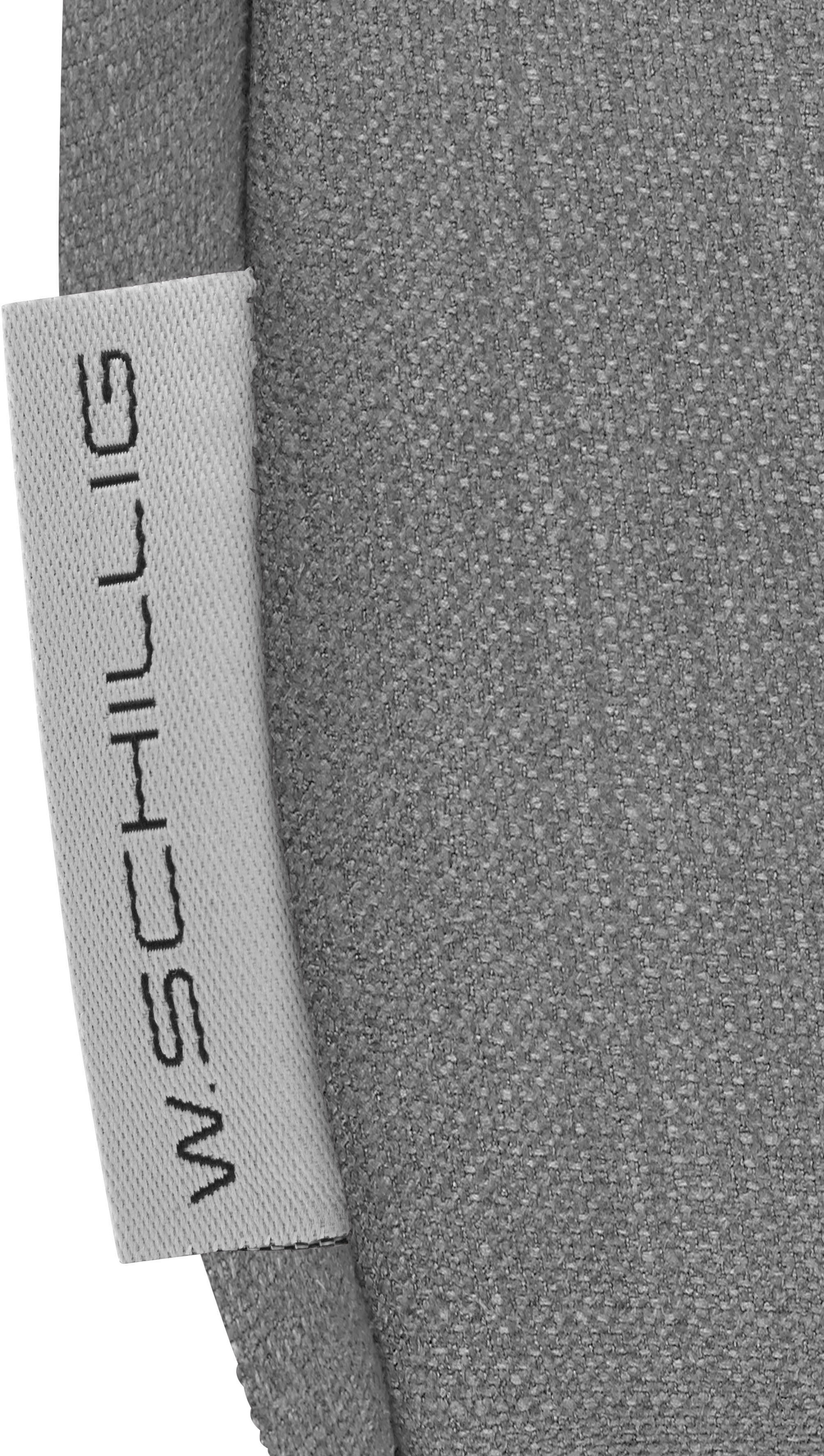 W.SCHILLIG Ecksofa »enjoy&MORE, Designsofa, elegant und bequem, L-Form«, mit Sitztiefenverstellung, Füße silber matt, Breite 310 cm