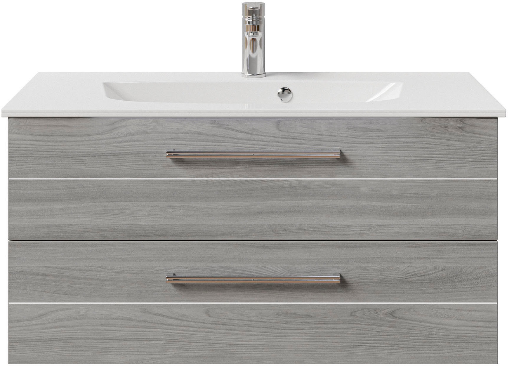Saphir Waschtisch »Serie 6025 Mineralmarmor-Waschtisch mit Unterschrank, 97 günstig online kaufen