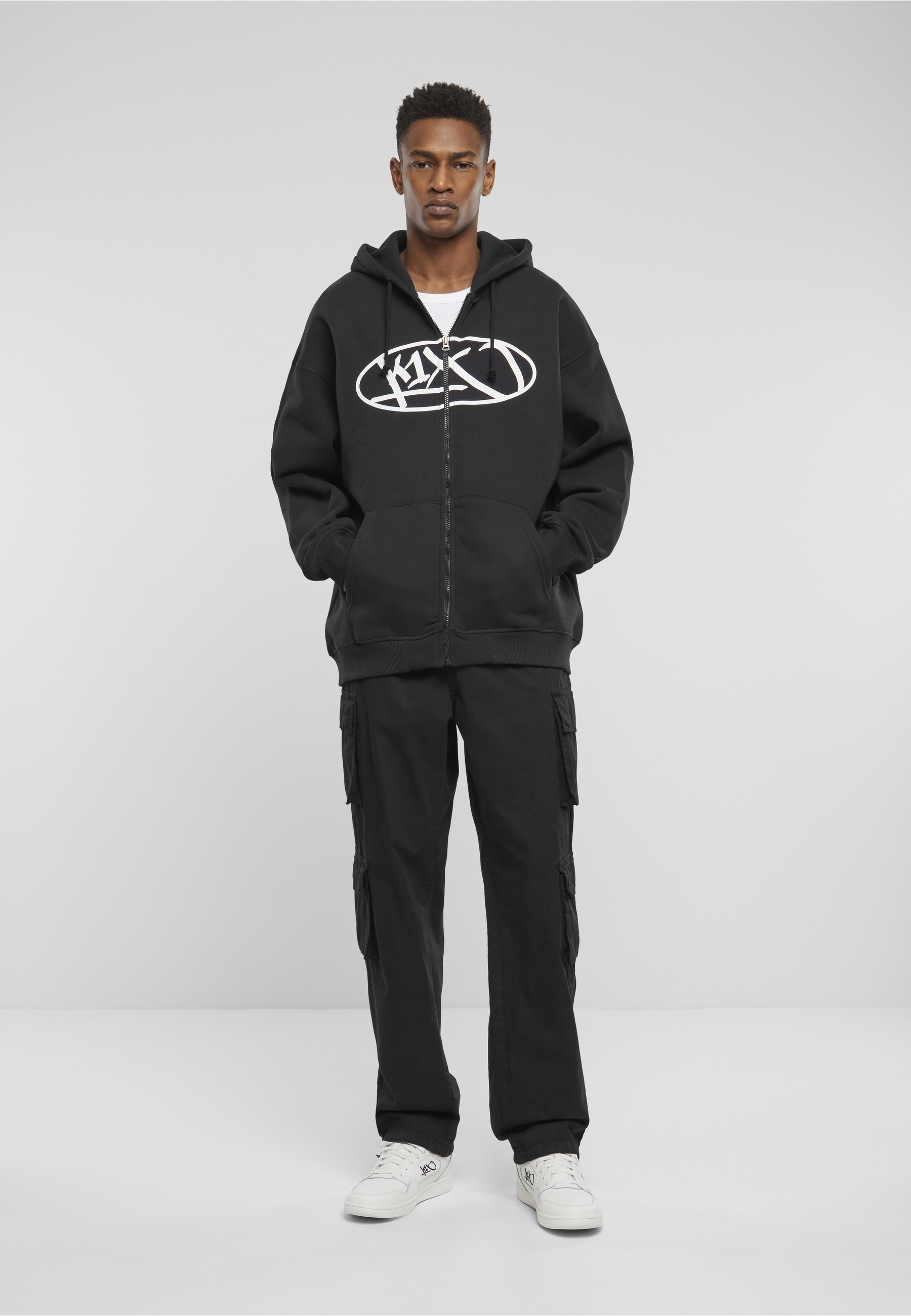 K1X Kapuzenpullover »K1X Herren KXM241-061-1 K1X Badge Zip Hoody« 1 tlg.