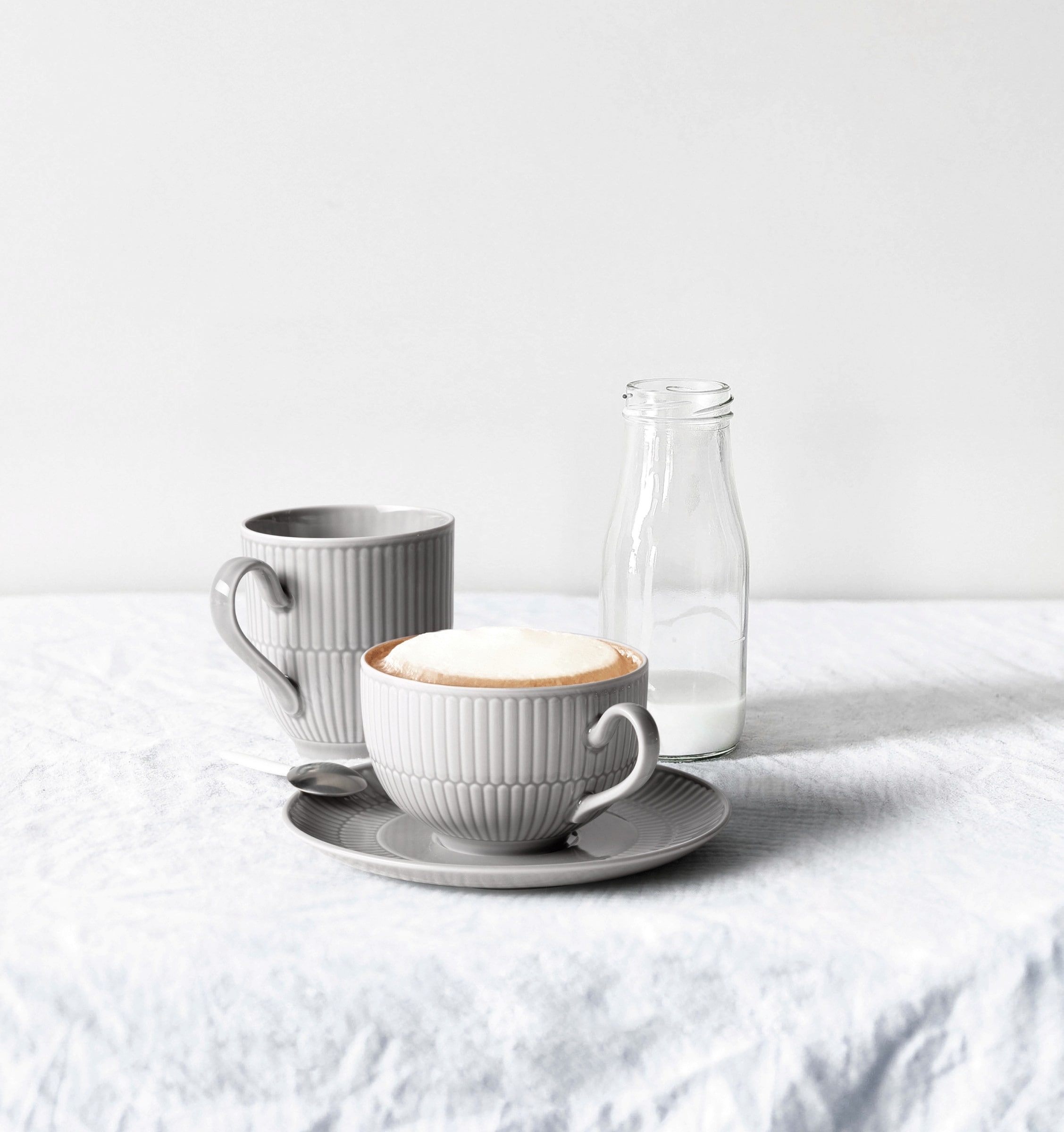 Seltmann Weiden Cappuccinotasse »Amina« Cappucinotasse aus Porzellan mit Relief