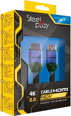 Steelplay HDMI-Kabel »4K High Speed Ultra HD Kabel 2« HDMI Typ A 200 cm