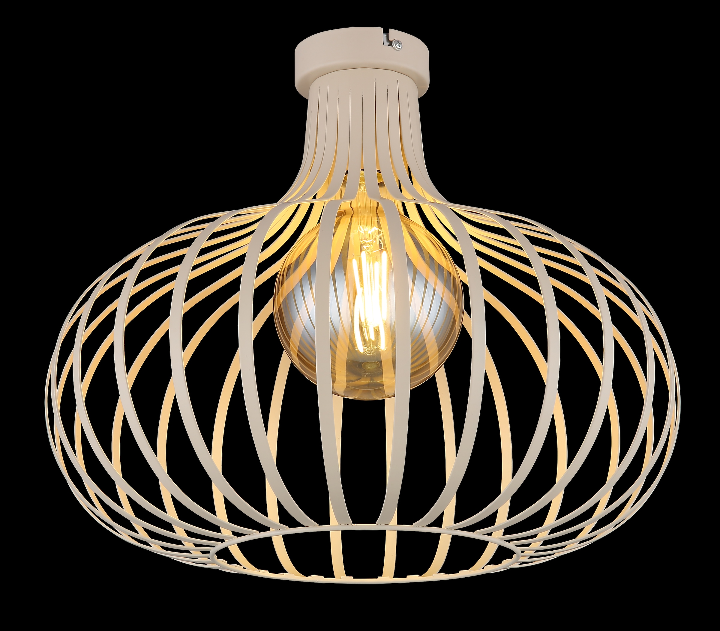 NOWA Deckenleuchte »MATEO«, Leuchtmittel E27 | ohne Leuchtmittel, Deckenlampe/rund/Wohnzimmer/Schlafzimmer/modern