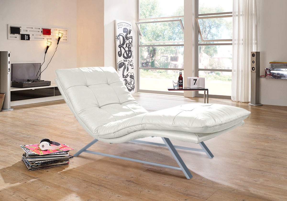W.SCHILLIG Relaxliege »daily dreams«, in Waffelkissen-Optik, wahlweise mit günstig online kaufen