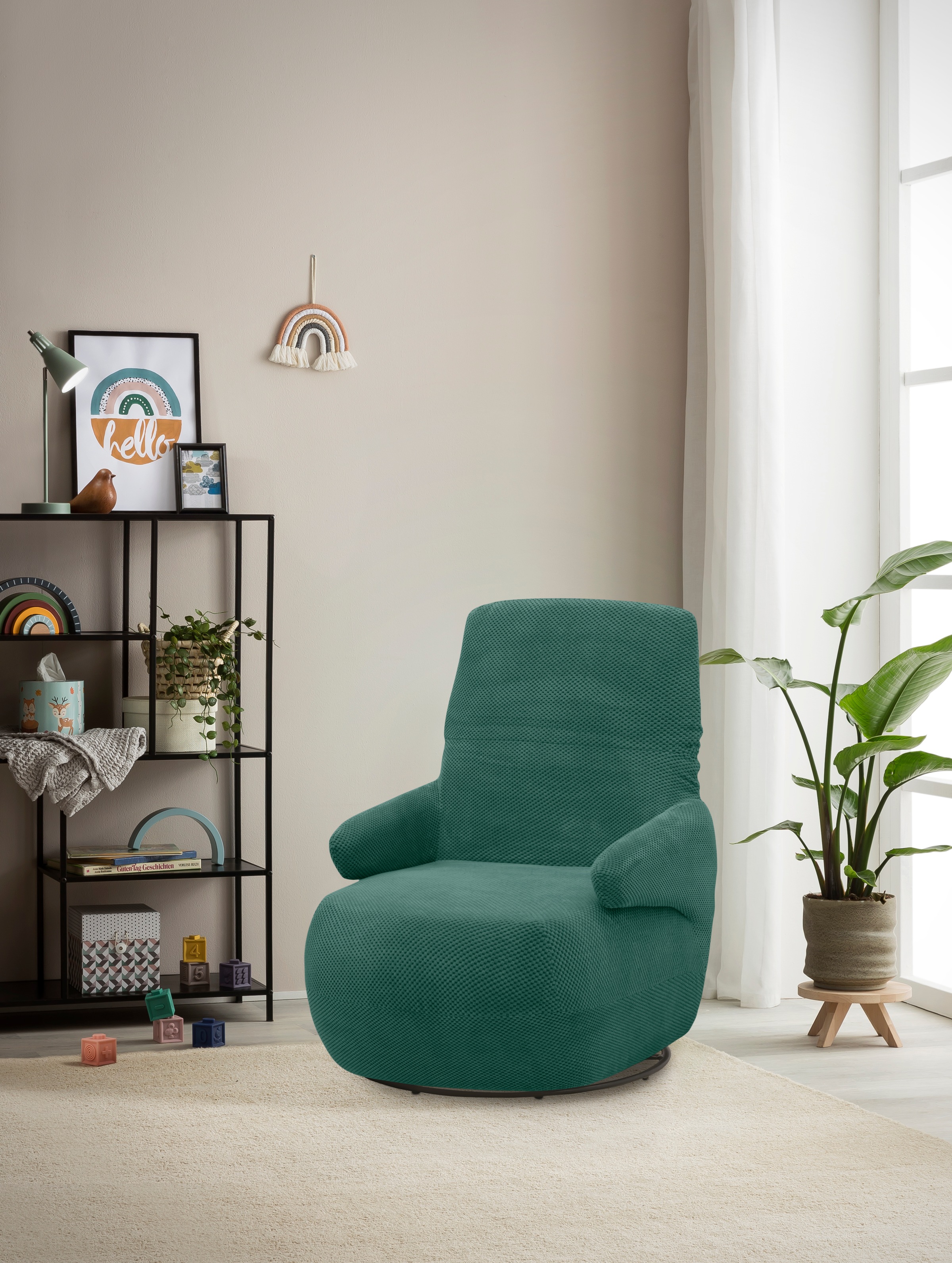 DOMO collection Sessel »700015 mit Rückenverstellung und Drehfunktion«, wah günstig online kaufen