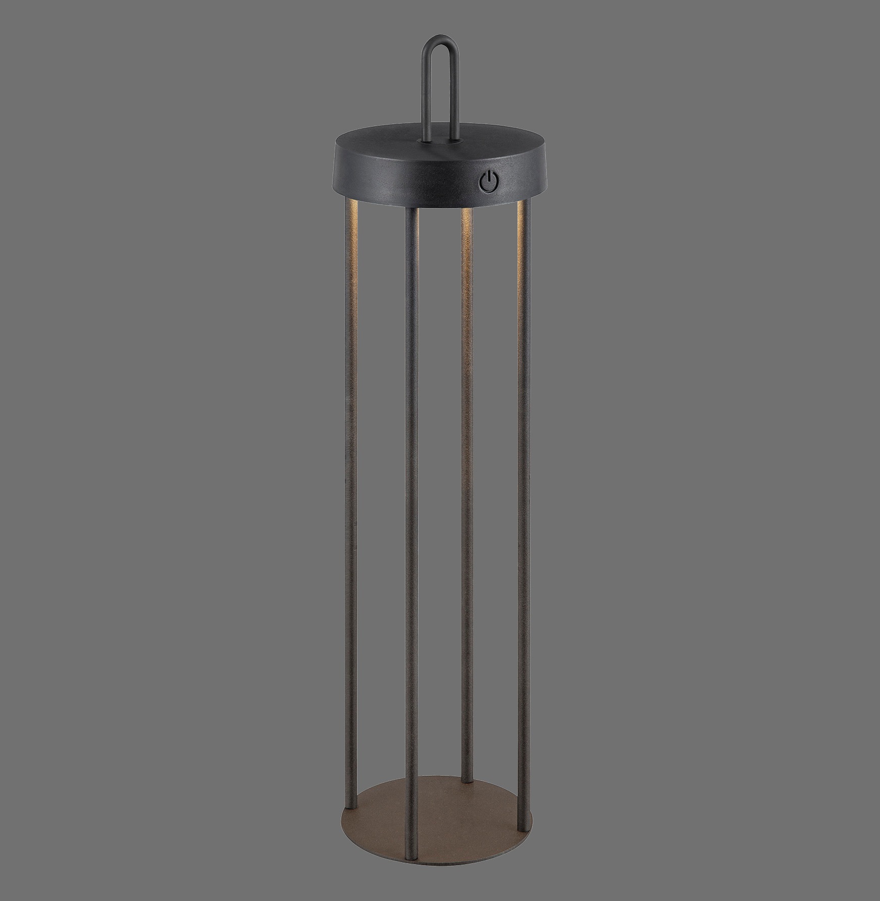 JUST LIGHT Stehlampe »ANSELM«, 1 flammig, Leuchtmittel LED-Modul | LED fest integriert, Akkuleuchte