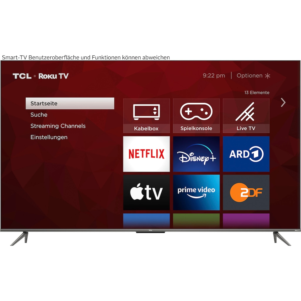 TCL QLED-Fernseher »50RC630X1«, 127 cm/50 Zoll, 4K Ultra HD, Smart-TV