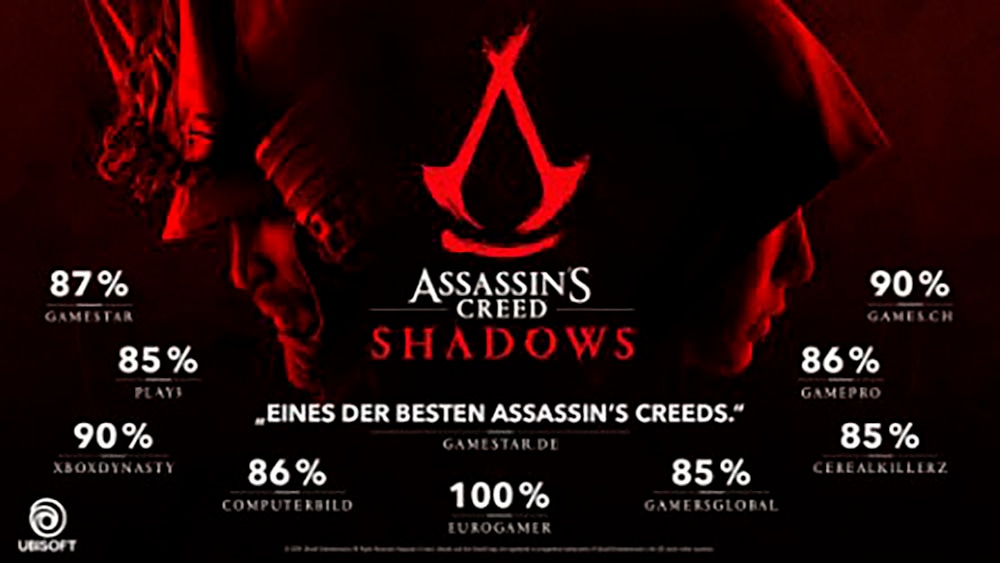 UBISOFT Spielesoftware »Assassin's Creed Shadows« PlayStation 5