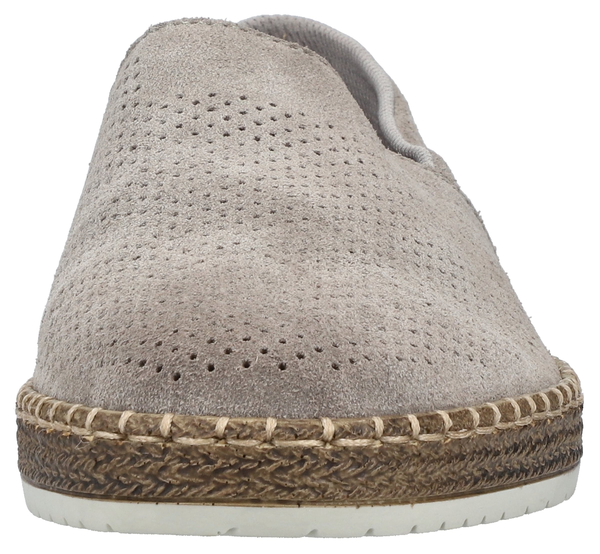 Rieker Slipper, Schlupfschuh, Casual-Slipper, Mokassin mit Perforation