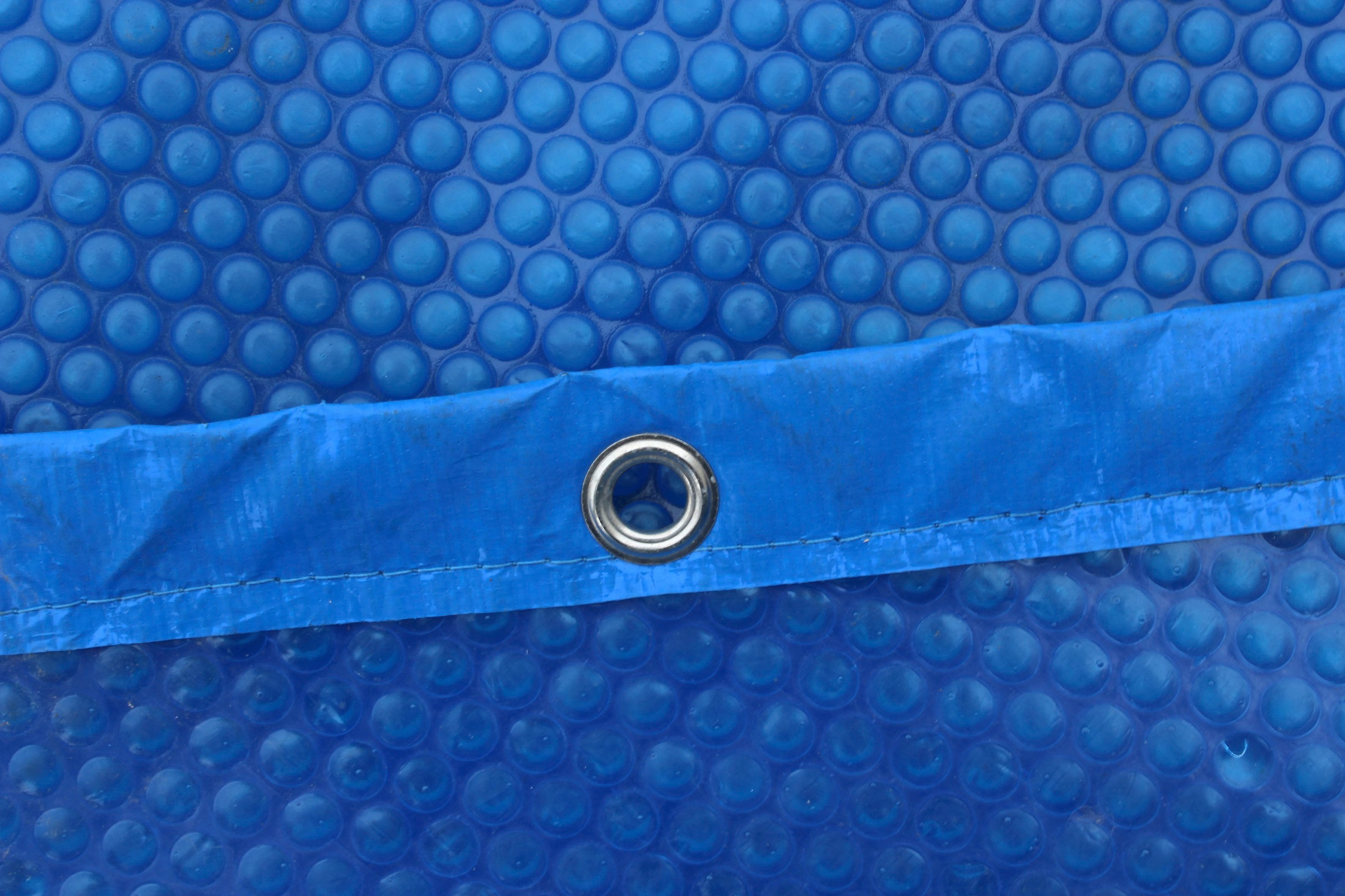 Gre Solarabdeckplane, Sommerabdeckung für Pool Vanille2, Ø: 337 cm