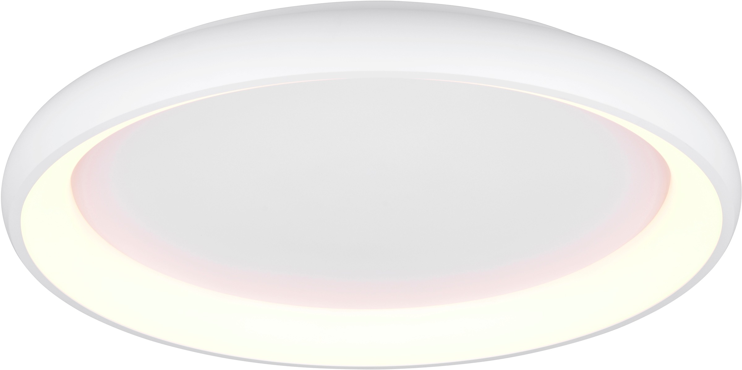 TRIO Leuchten LED Deckenleuchte »CARDONA, runde LED Deckenlampe Büro, Ø 75c günstig online kaufen