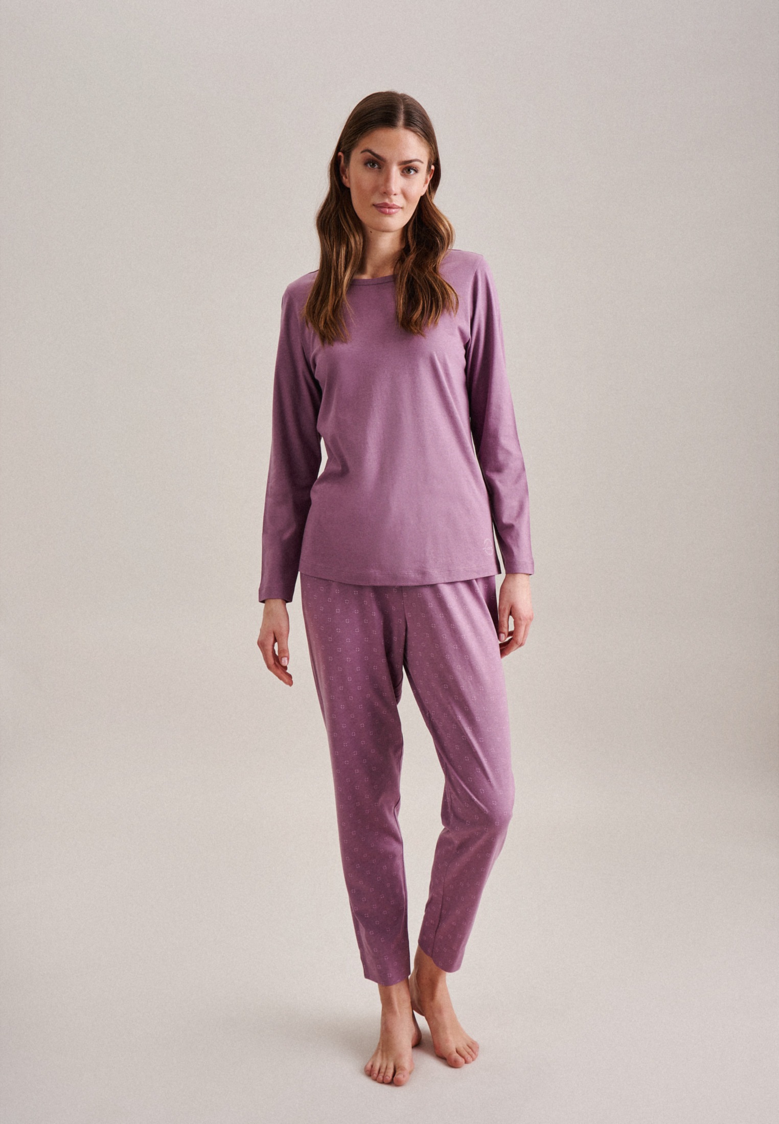 seidensticker Pyjama »Schwarze Rose«
