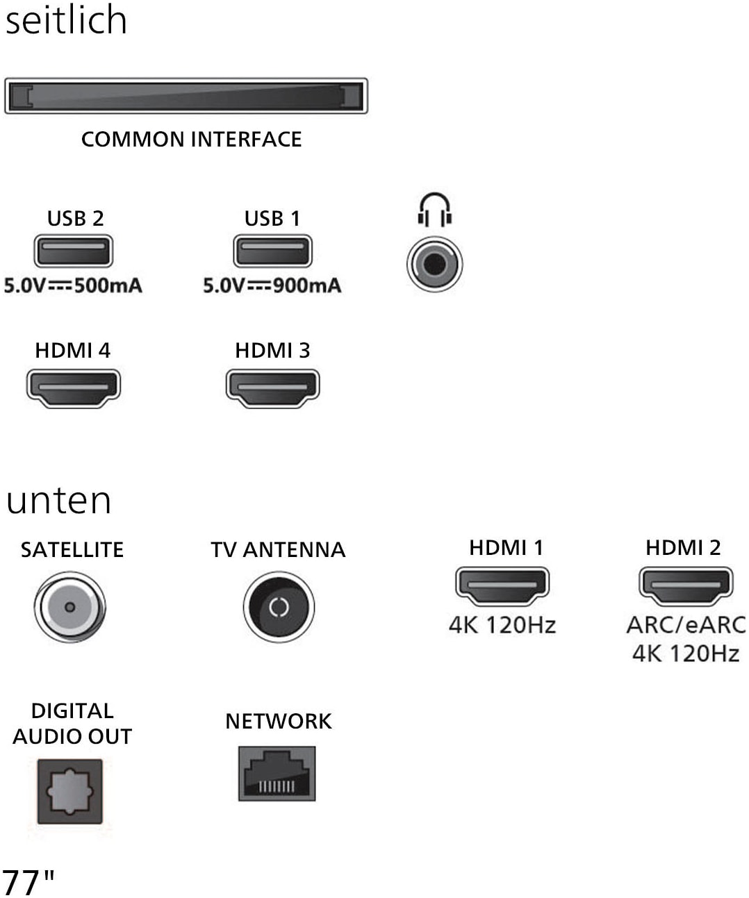 Philips OLED-Fernseher »77OLED810/12«, 4K Ultra HD, Google TV-Smart-TV