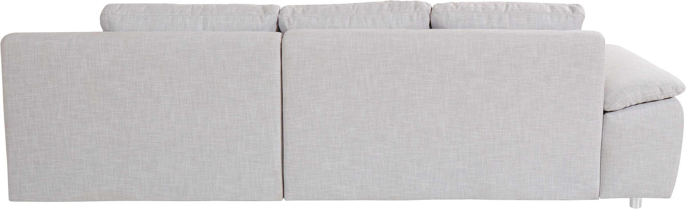 sit&more Ecksofa Labene, wahlweise mit Bettfunktion und Bettkasten, inkl. Rückenkissen