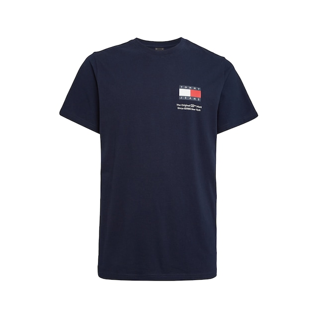 Tommy ESSENTIAL »TJM FLAG mit Rundhalsausschnitt T-Shirt EXT«, SLIM bestellen TEE Jeans