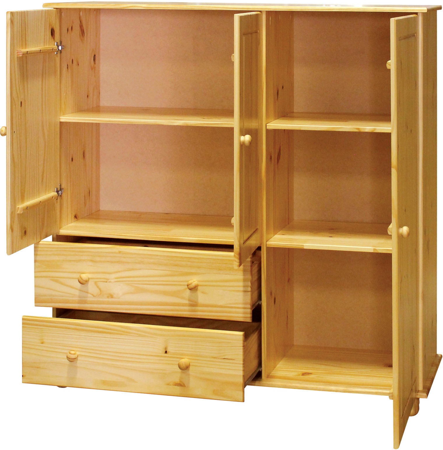Home affaire Kommode, (1 St.), 2 Schubladen mit Metallführungen