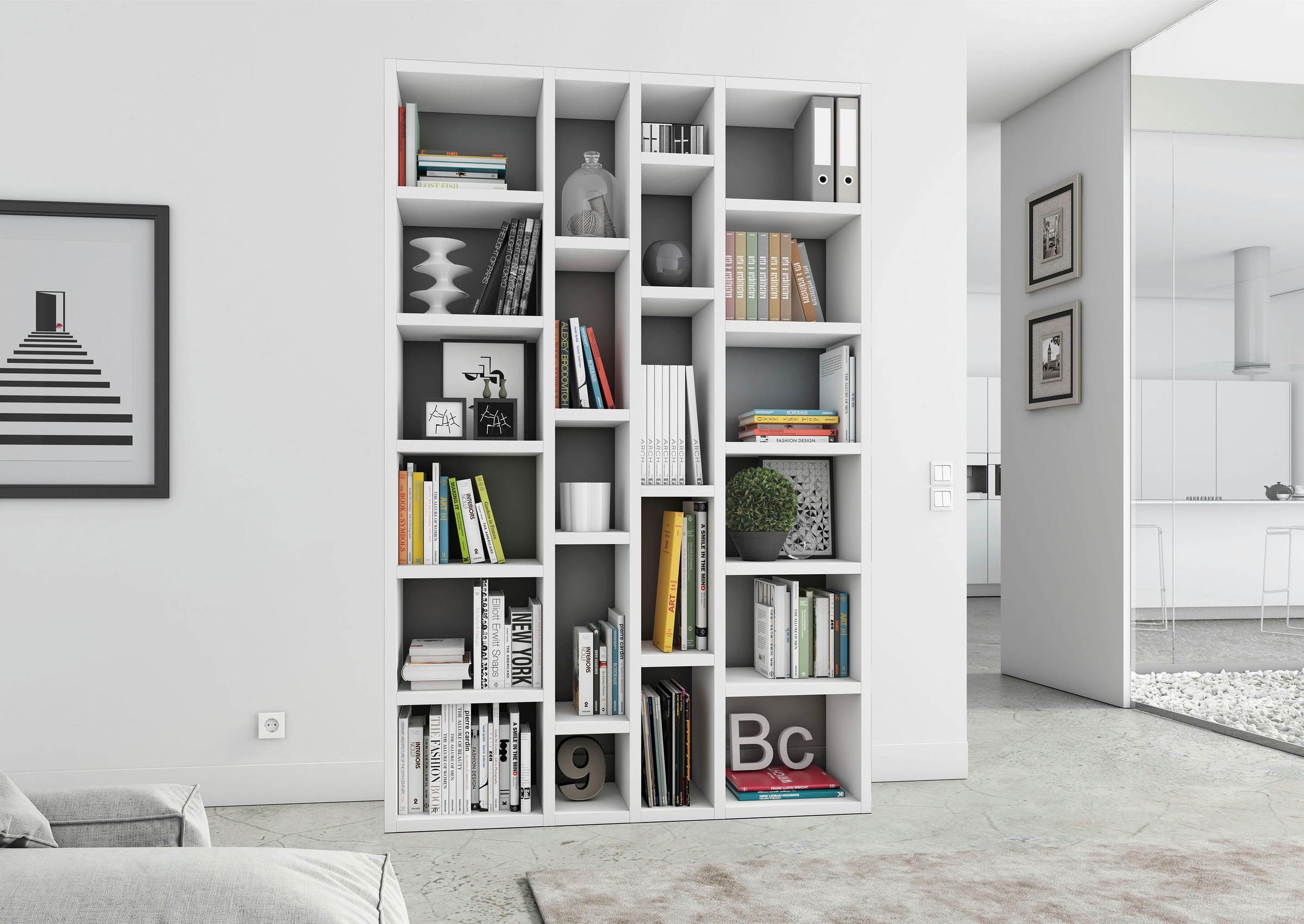 fif möbel Standregal »TOR391-6«, Breite 145 cm