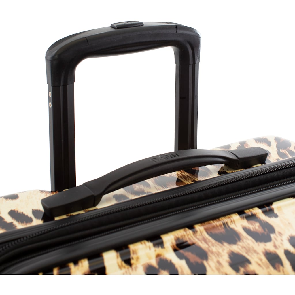 Heys Hartschalen-Trolley »Leopard, 76 cm«, 4 Rollen, Reisegepäck Koffer groß Reisekoffer TSA Schloss Volumenerweiterung