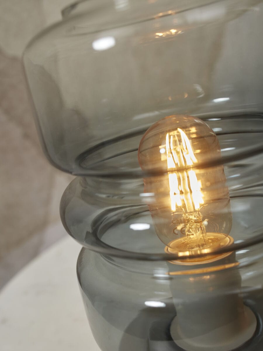 it's About RoMi Tischleuchte »VERONA«, 1 flammig, Leuchtmittel E27 | LED wechselbar, Glass mit Farbeverlauf