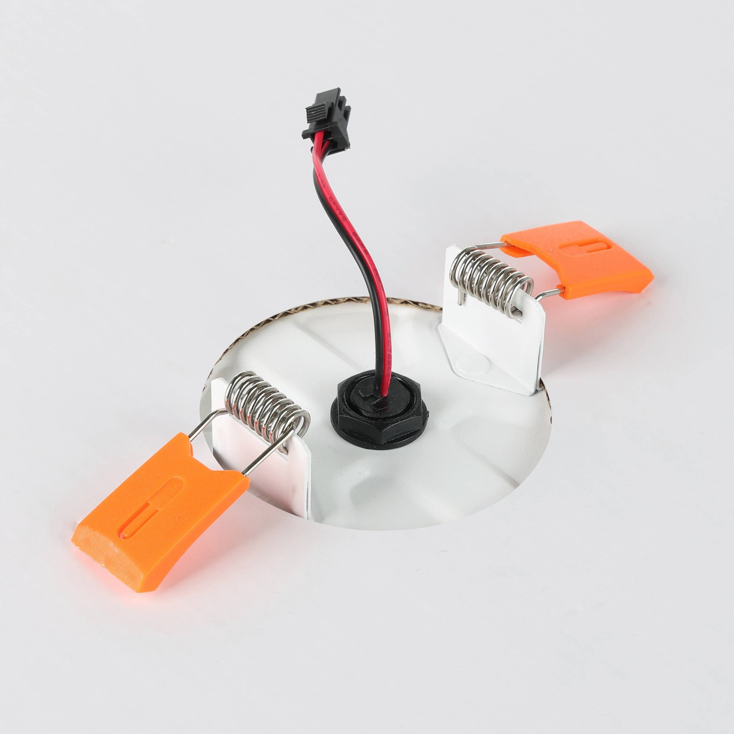 EGLO Einbauleuchte »Rapita Deckenlampe, Aluminum und Kunststoff, Einabaulampe, Flurlampe« LED-Modul 1 Stk. Warmweiß Einbauleuchte - L21,5 x B21,5 x ET30 cm - weiß - 18W inkl.