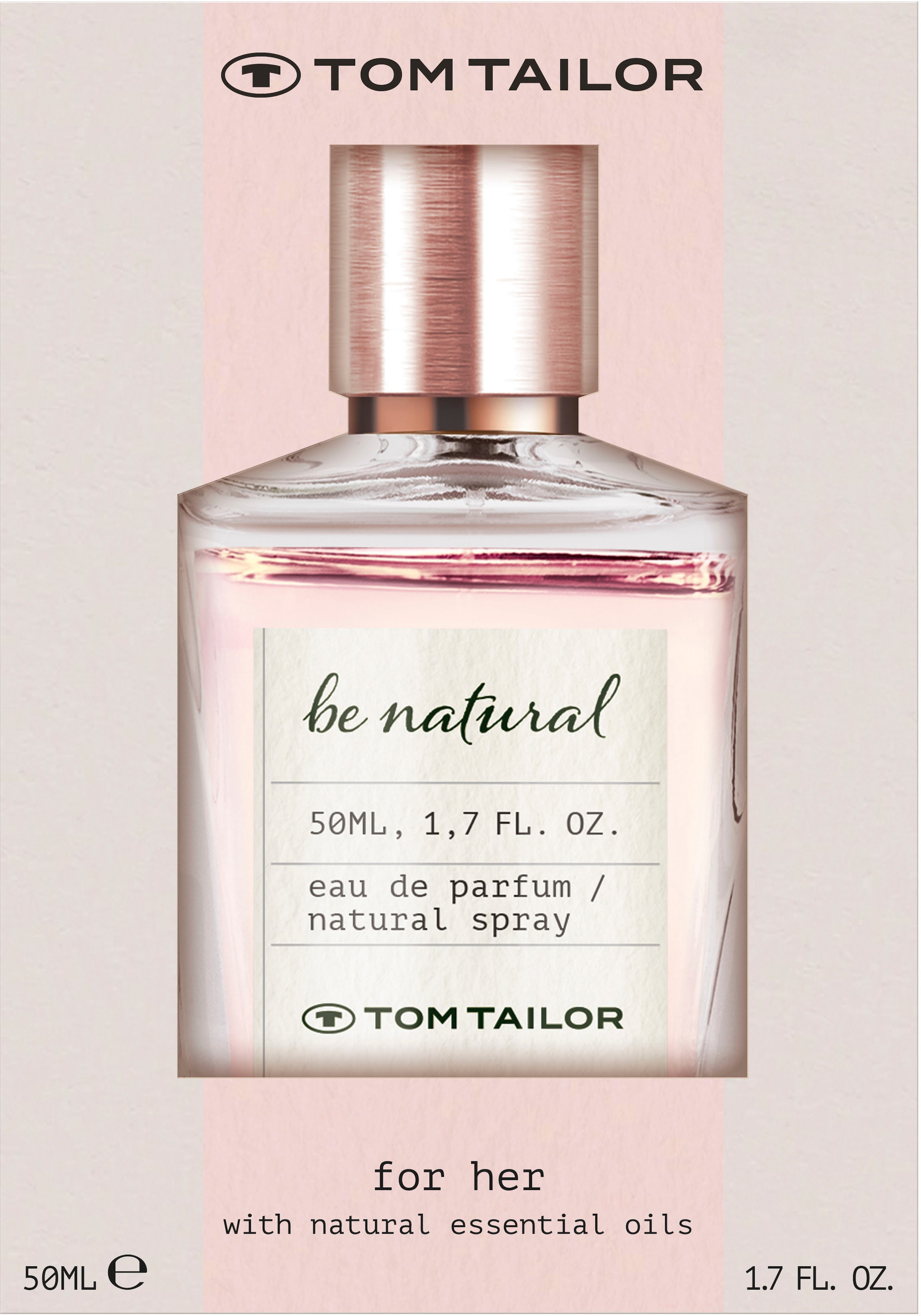 [Empfohlene Sonderfunktion] TOM TAILOR »be Parfum bestellen online de Eau woman« natural