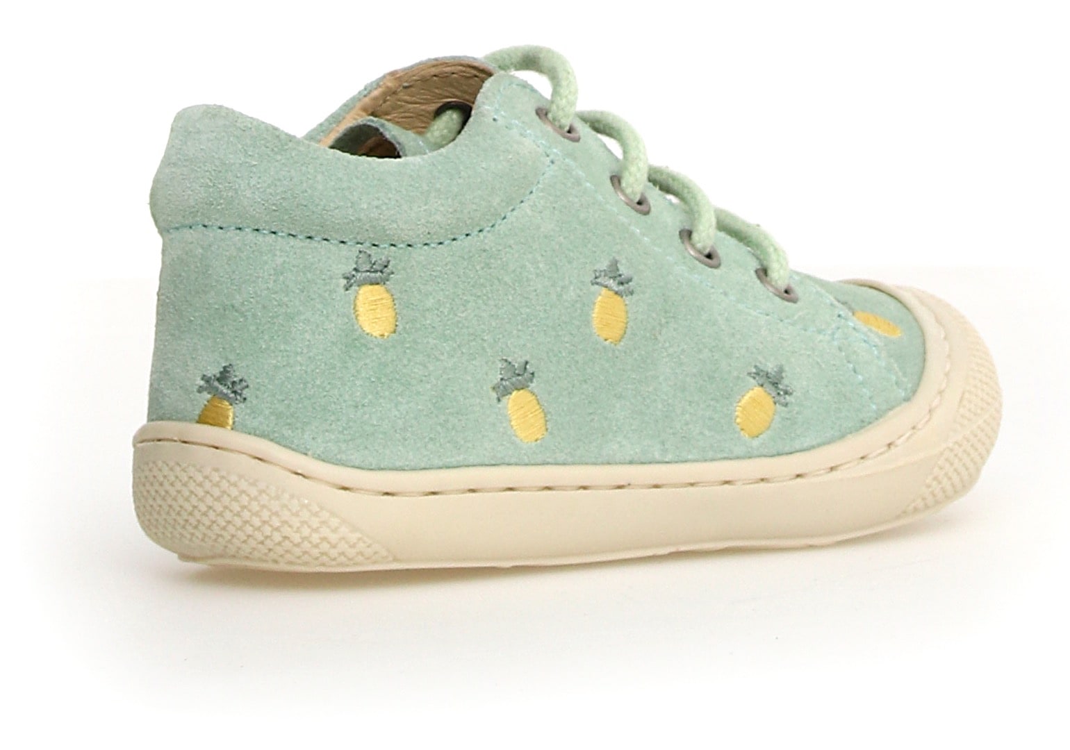 Naturino Lauflernschuh »COCOON EMBR.PINEAPPLES«, Kindergartenschuh mit Ananas Stickerei, Größenschablone zum Download