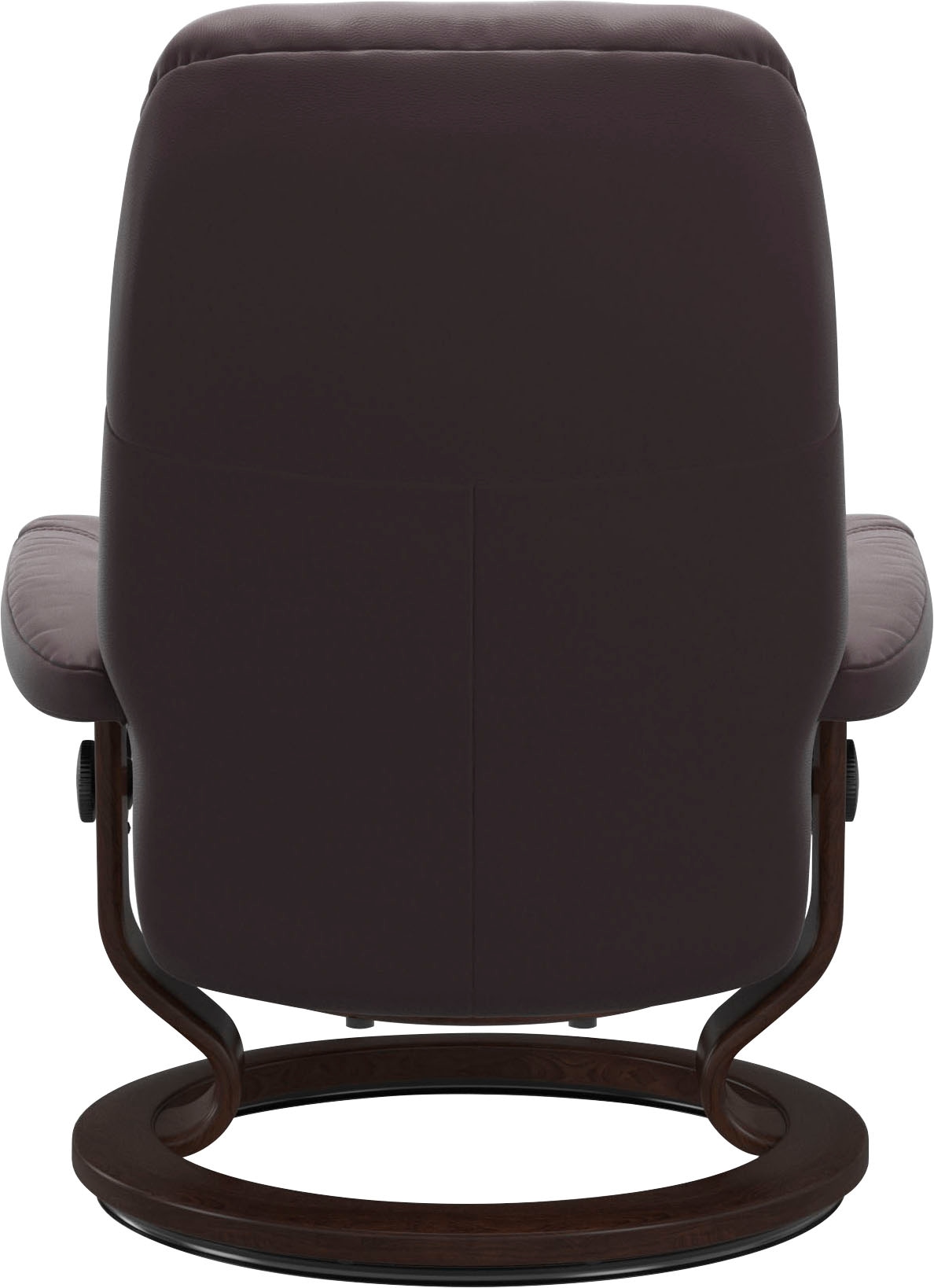 Stressless® Relaxsessel »Consul«, (Set, Relaxsessel mit Hocker), mit Hocker, mit Classic Base, Größe S, Gestell Braun