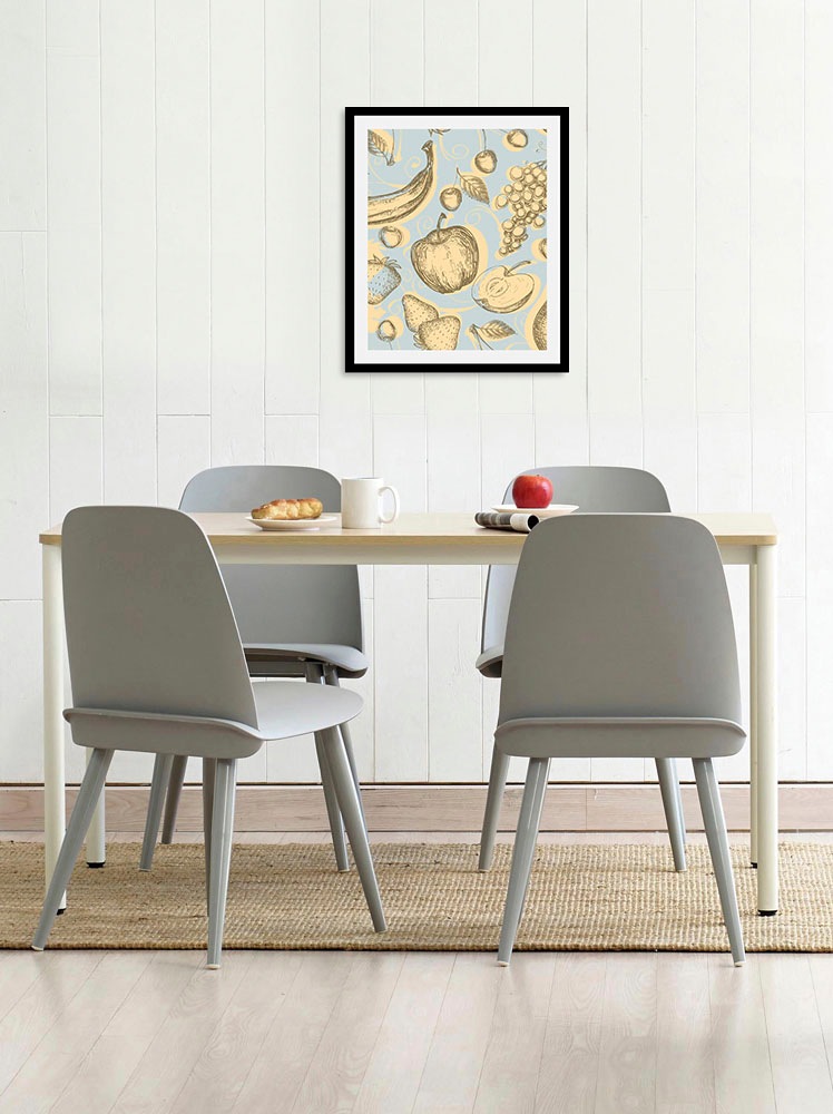 queence Bild »Elijah«, Obst-Obst Bilder-Essen-Lebensmittel-Kunst, (1 St.), günstig online kaufen