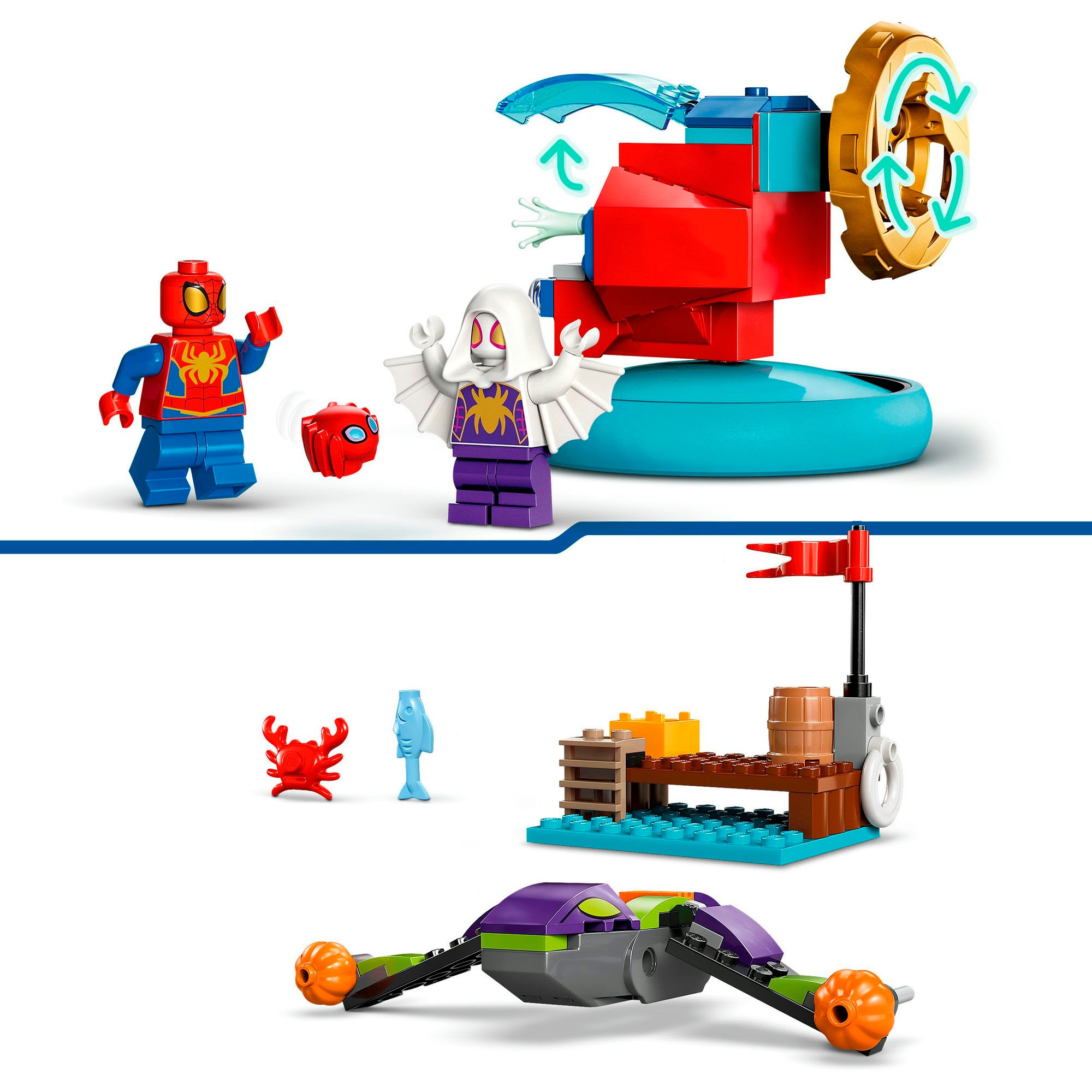 LEGO® Konstruktionsspielsteine »Spidey vs. Green Goblin (10793), LEGO® Spidey«, (84 St.), Made in Europe