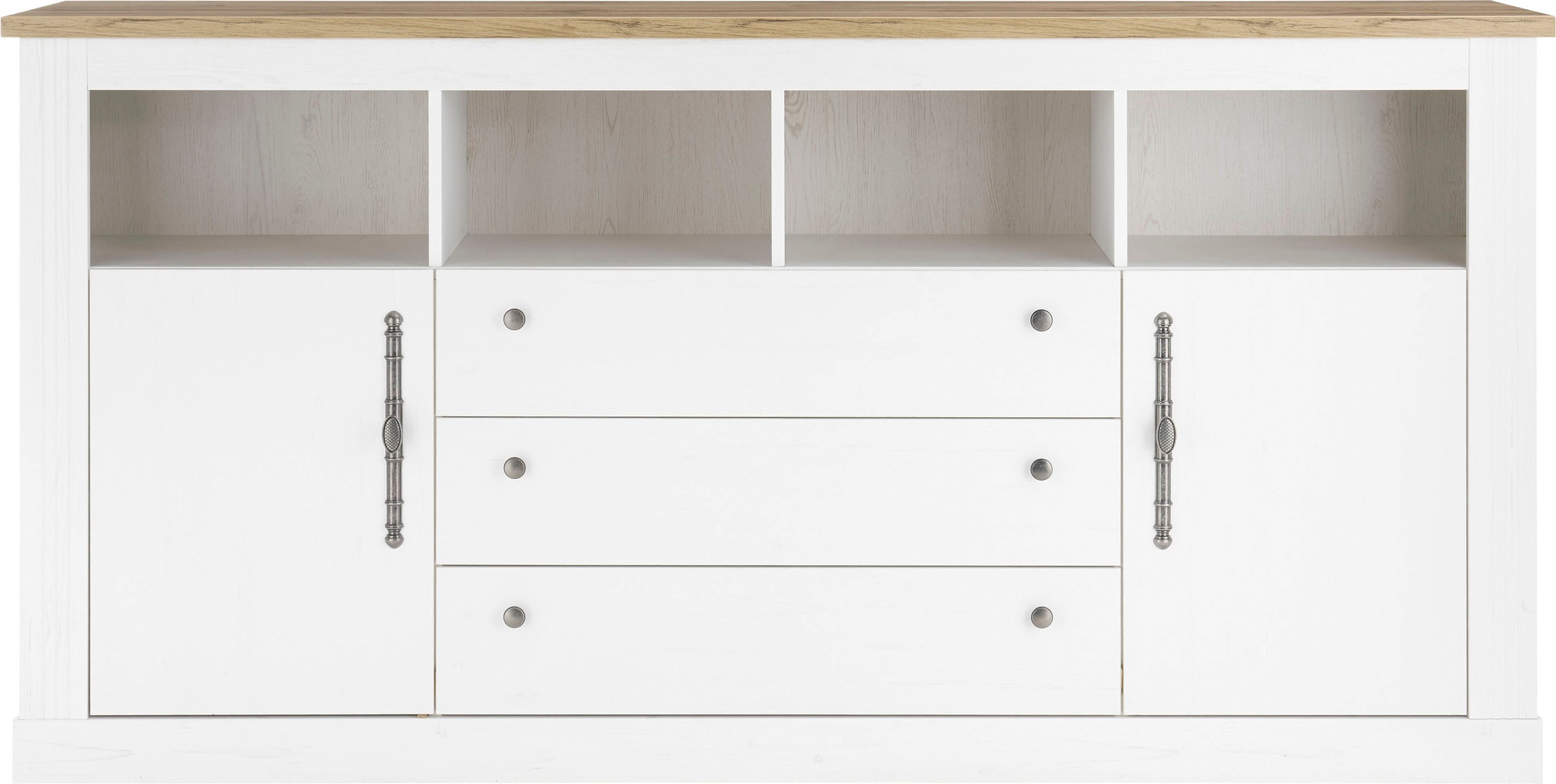 Home affaire Sideboard »WESTMINSTER BESTSELLER!«, (Breite ca. 193 cm), im romantischen Landhausstil