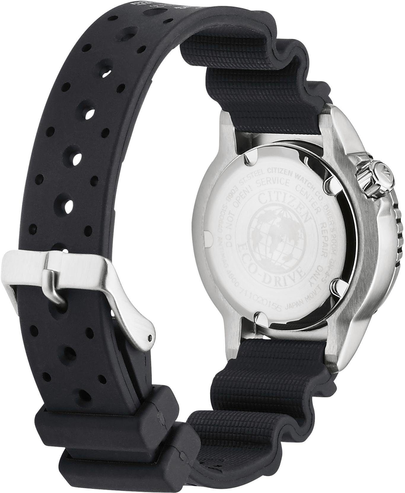 Citizen Taucheruhr »Promaster Marine Eco-Drive Diver 200m«, Armbanduhr, Damenuhr, Solar, bis 20 bar wassserdicht, Datum