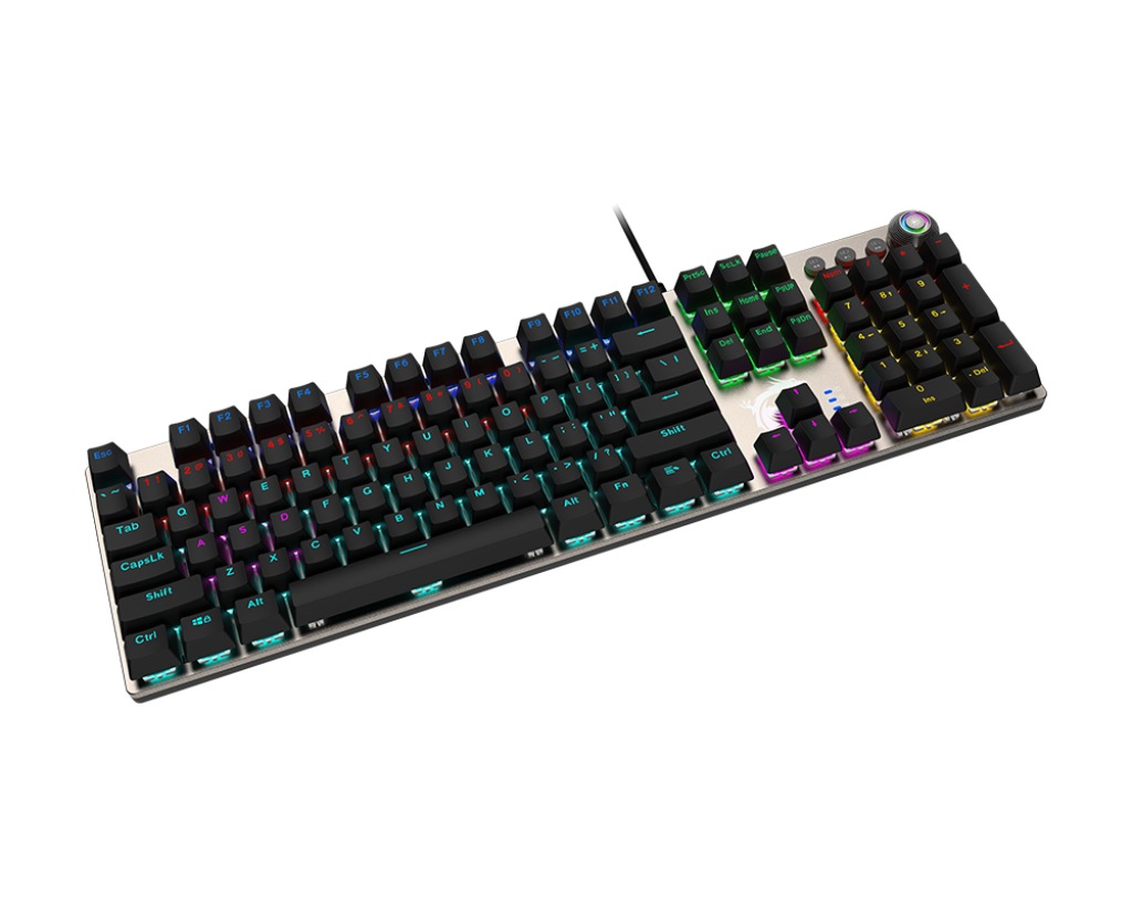 MSI Tastatur »FORGE GK-310 RED Gaming Keyboard, verkabelt«