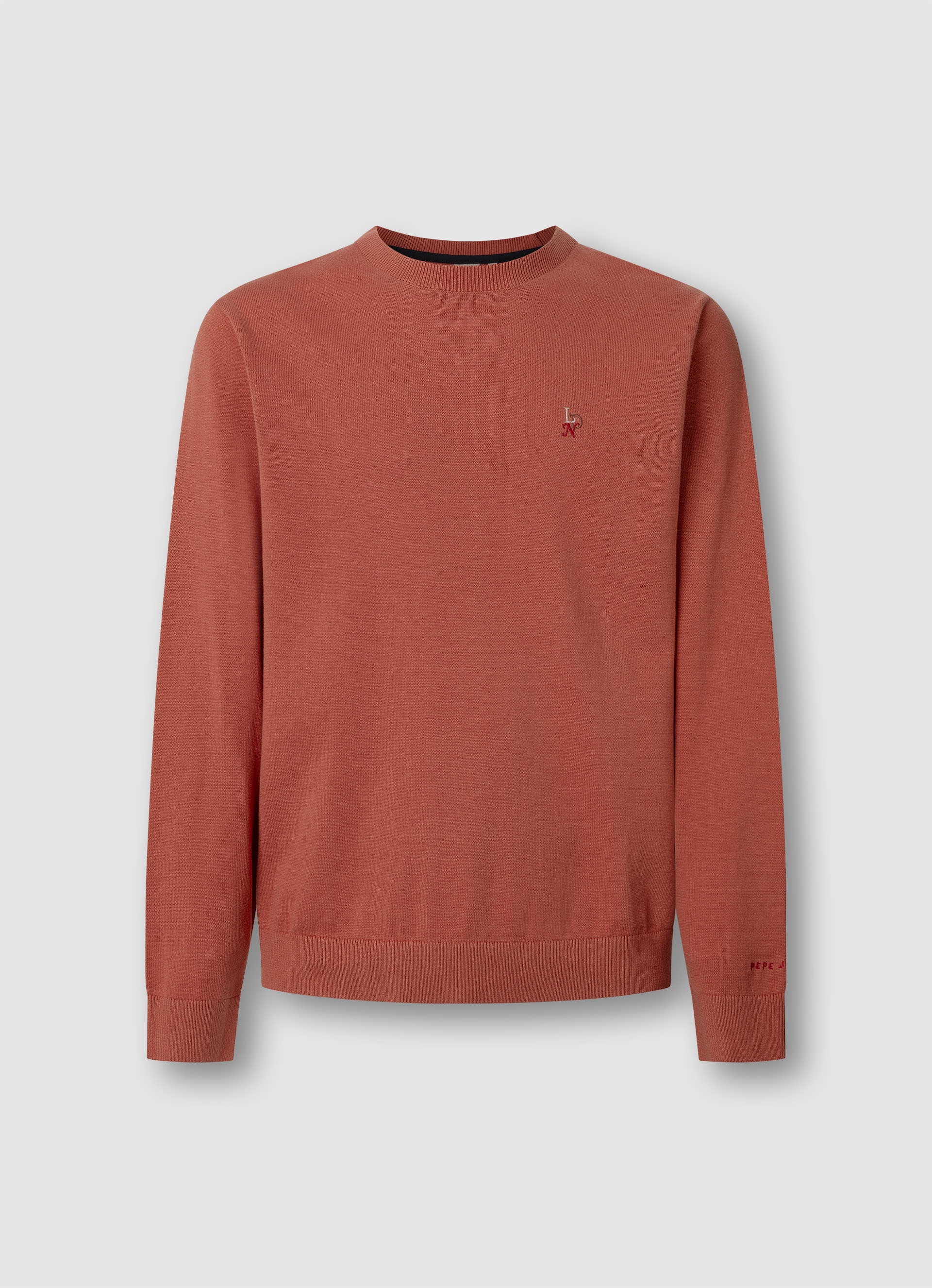 Pepe Jeans Rundhalspullover »DANIELS« mit gestickten Details, Baumwolle