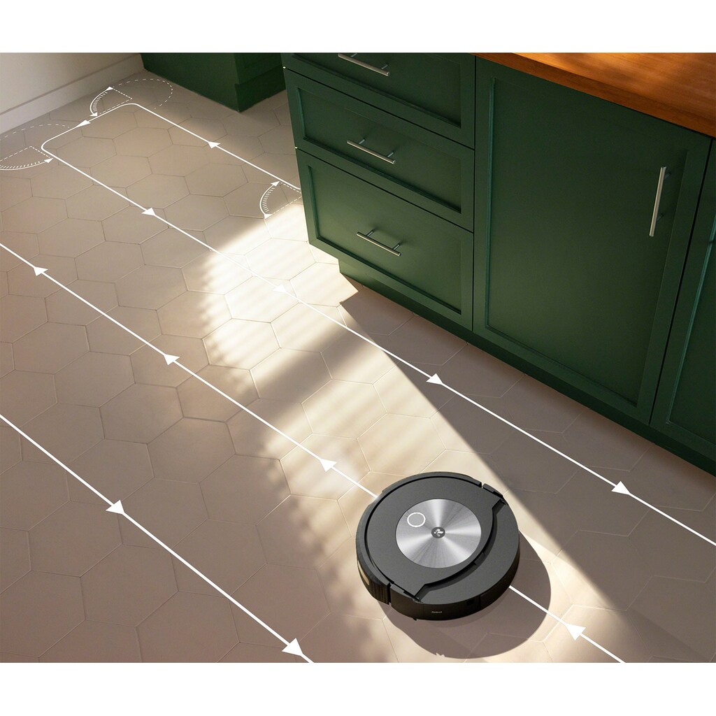 iRobot Saugroboter »Roomba Combo j7 (c715840)«, Saug- und Wischroboter