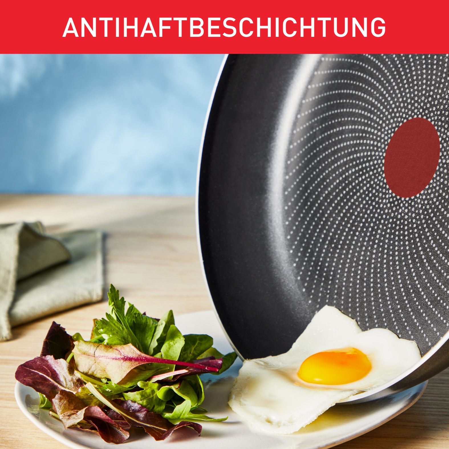 Tefal Pfannen-Set »Ingenio So'Light«, Aluminium, (Set, 3 tlg.), Light Tech Technology, abnehmbarer Griff, platzsparend, made in France