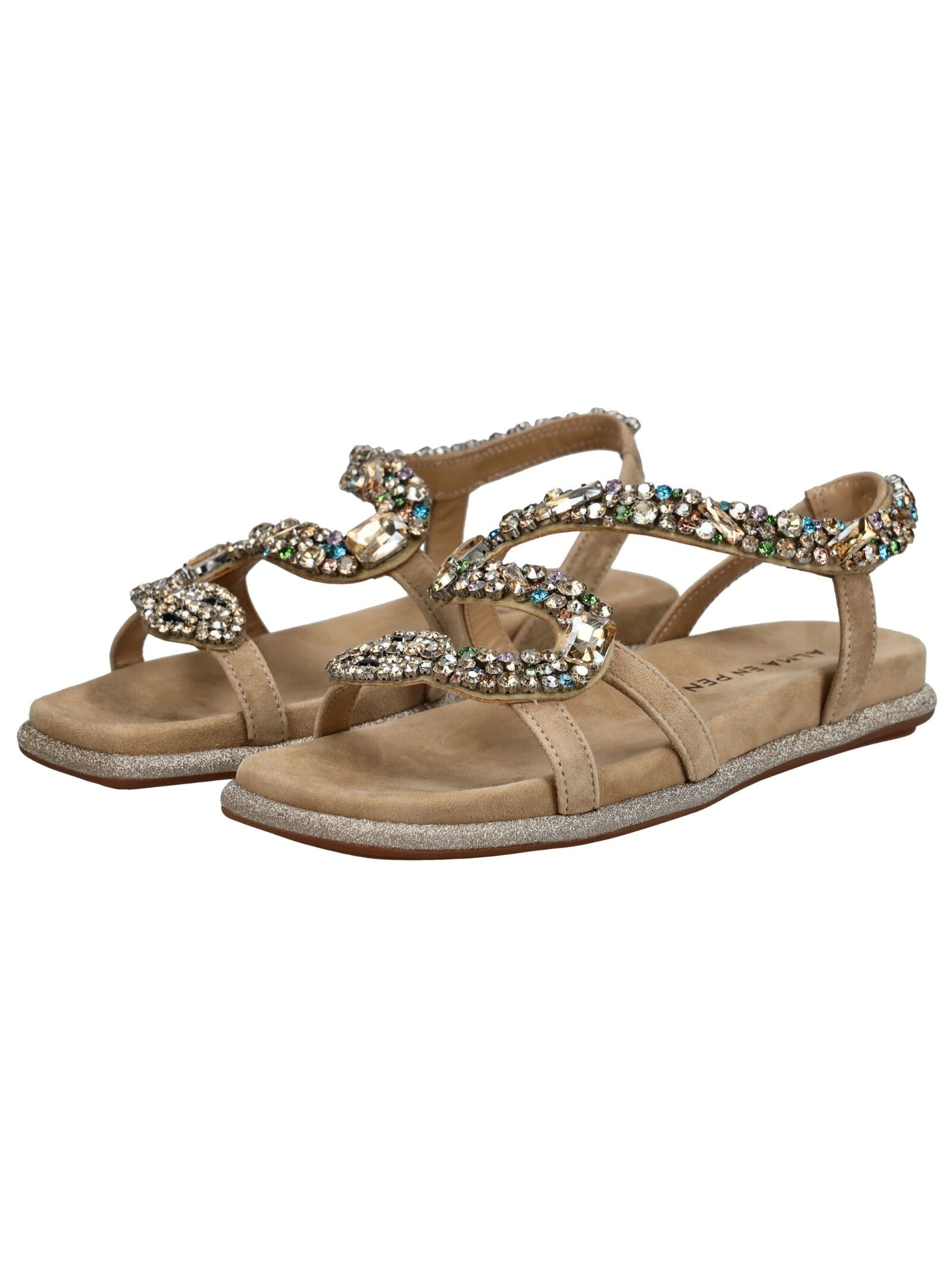 Alma en Pena Riemchensandale »ALMA EN PENA Sandalen Leder/Textil«