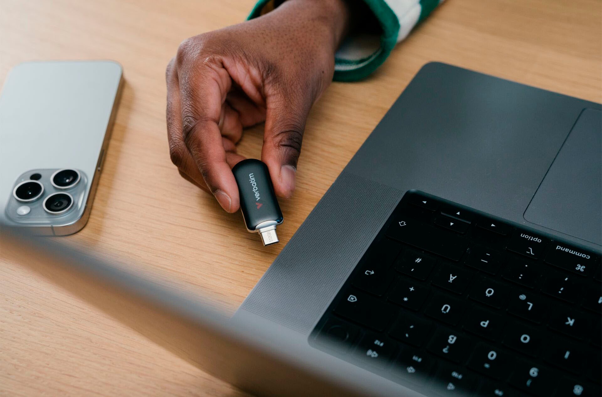 Verbatim USB-Stick »Plectra 512GB USB-C Flash Drive«, (USB 2.0 Lesegeschwindigkeit 100 MB/s)