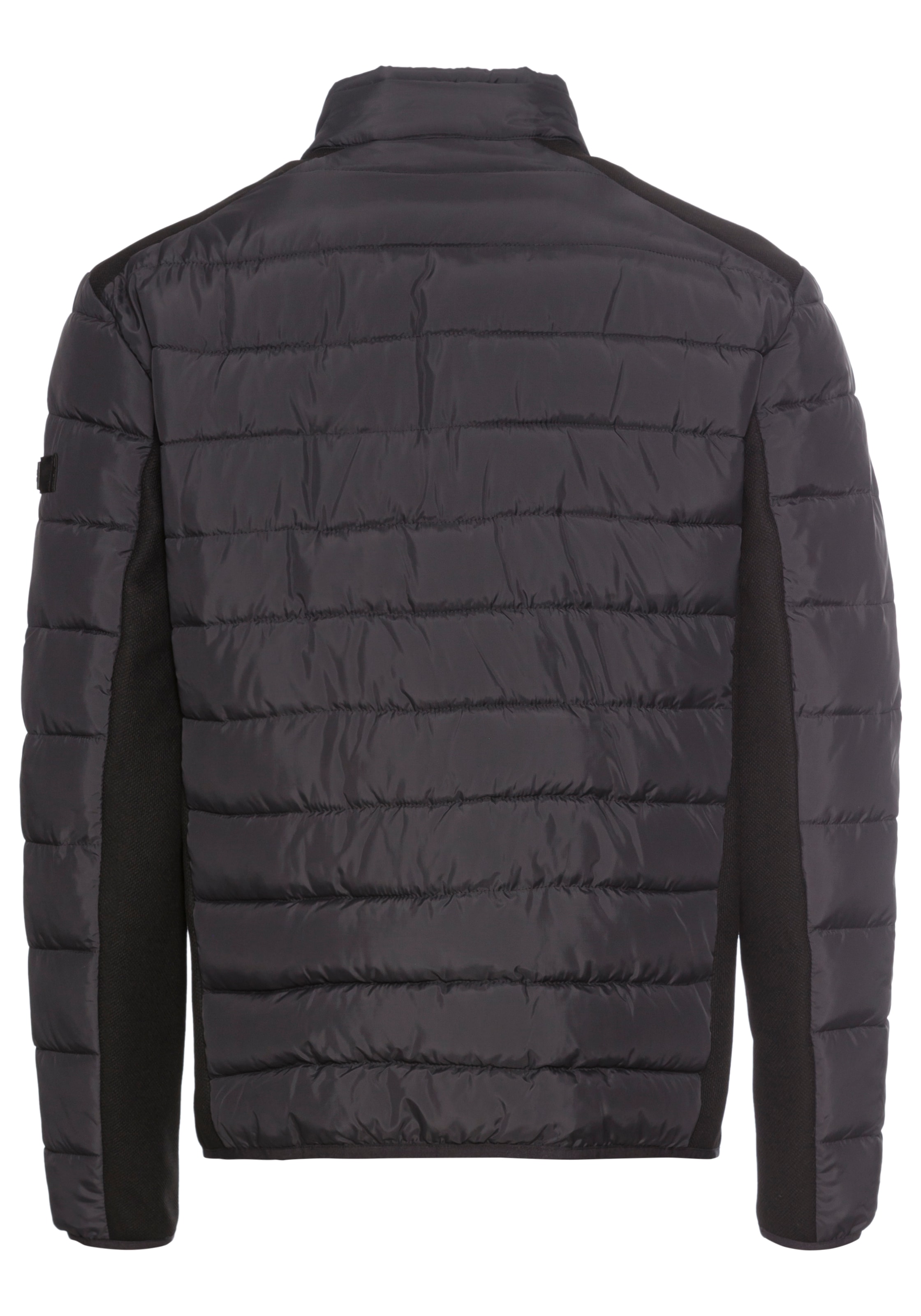 Man's World Steppjacke ohne Kapuze mit Reißverschlusstaschen,  mit Brusttasche,  mit Innentaschen